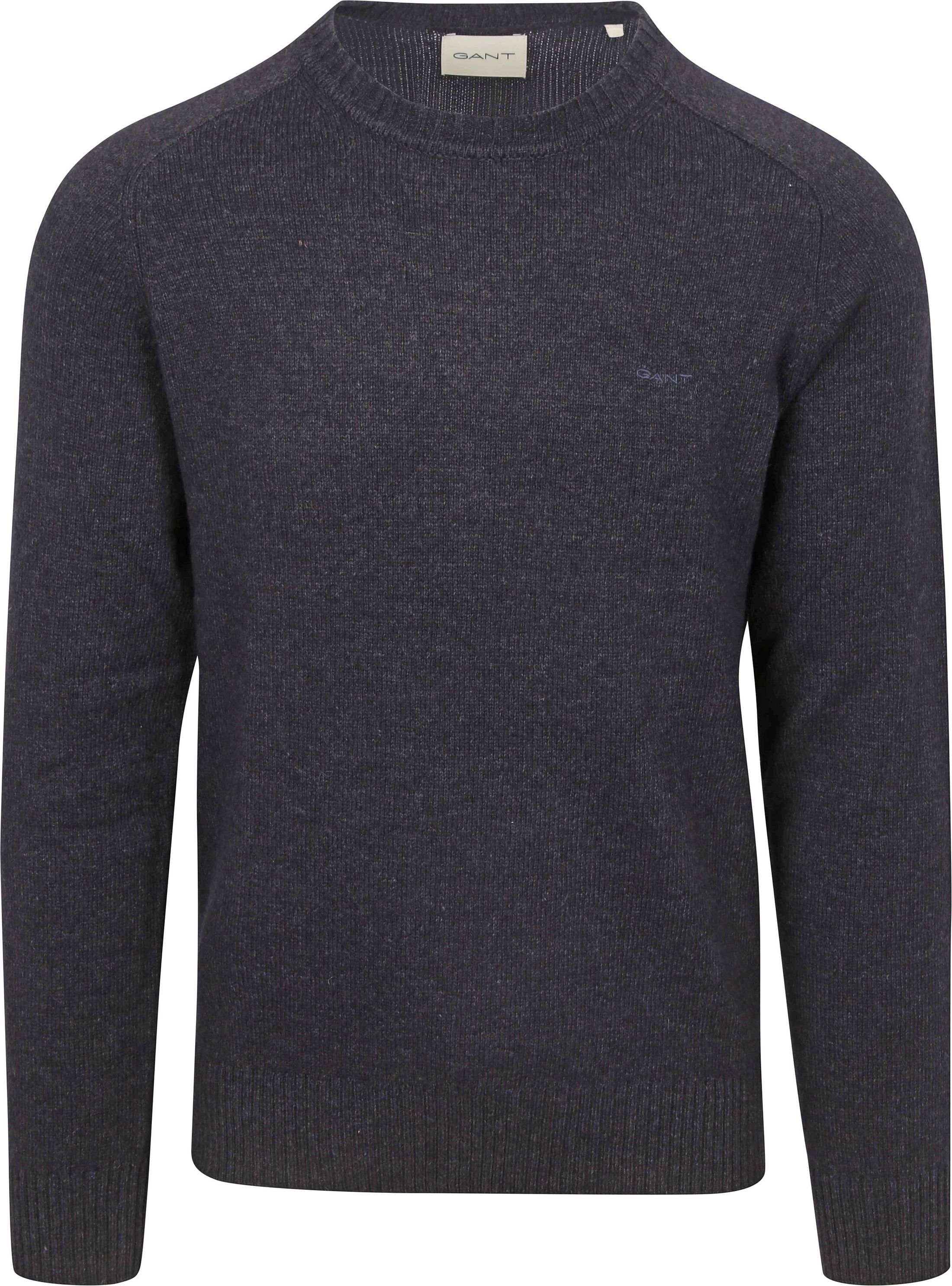 Gant Pullover Uldblanding Navy 8050226-480