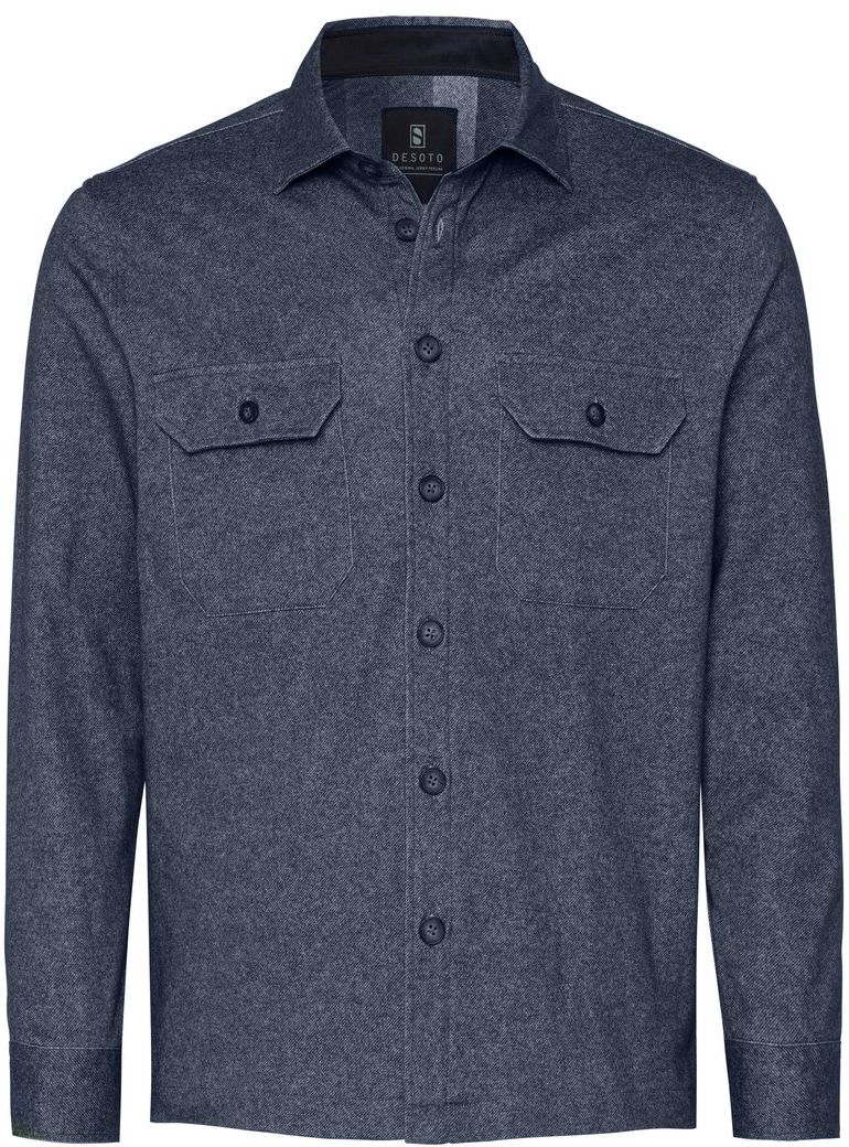 Desoto Overshirt Twill Navy kaufen | 99487-3-518 | Suitable