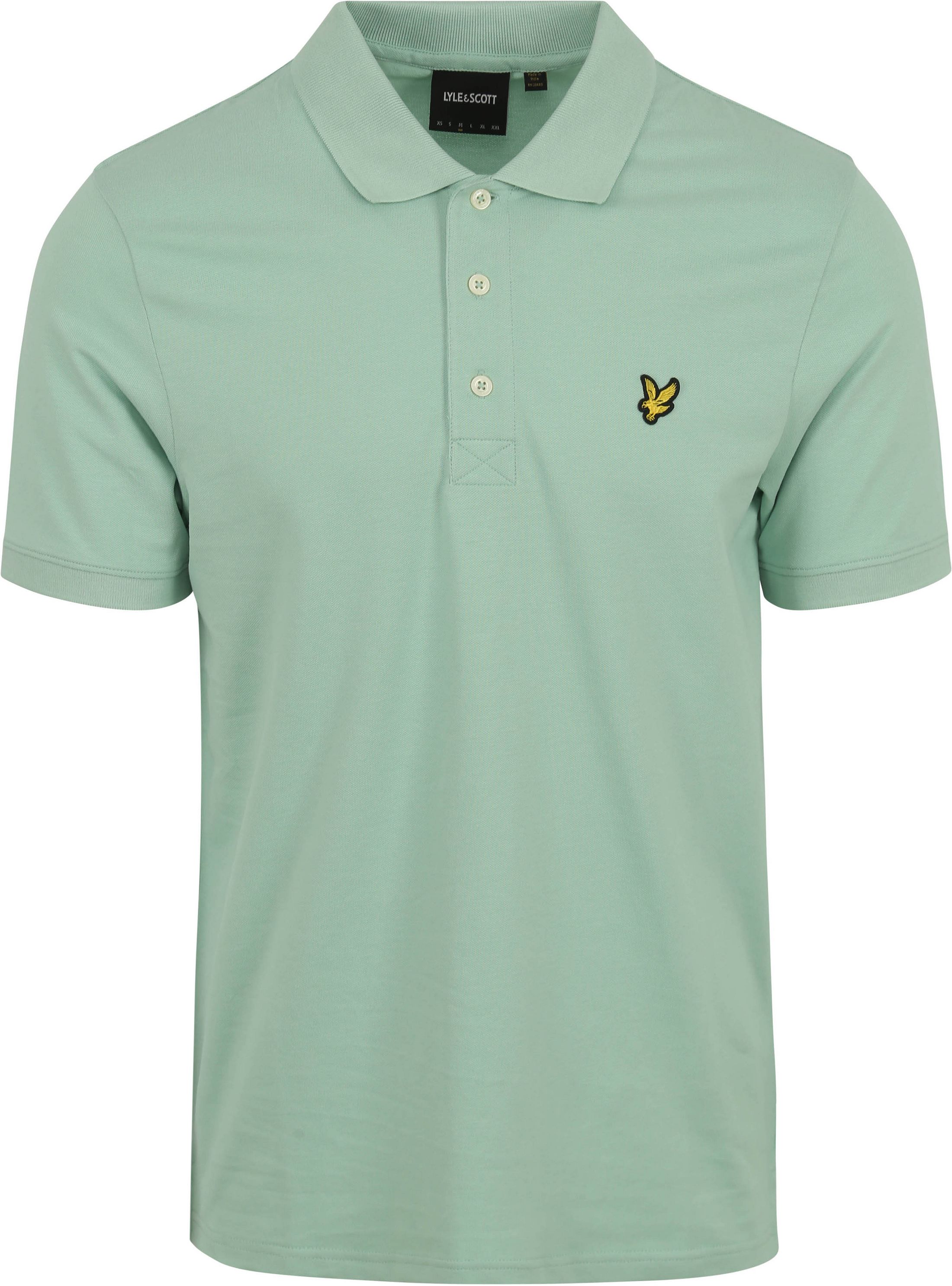 Lyle and Scott Polo I Enkel Lysgrøn Farve SP400VOG-W907