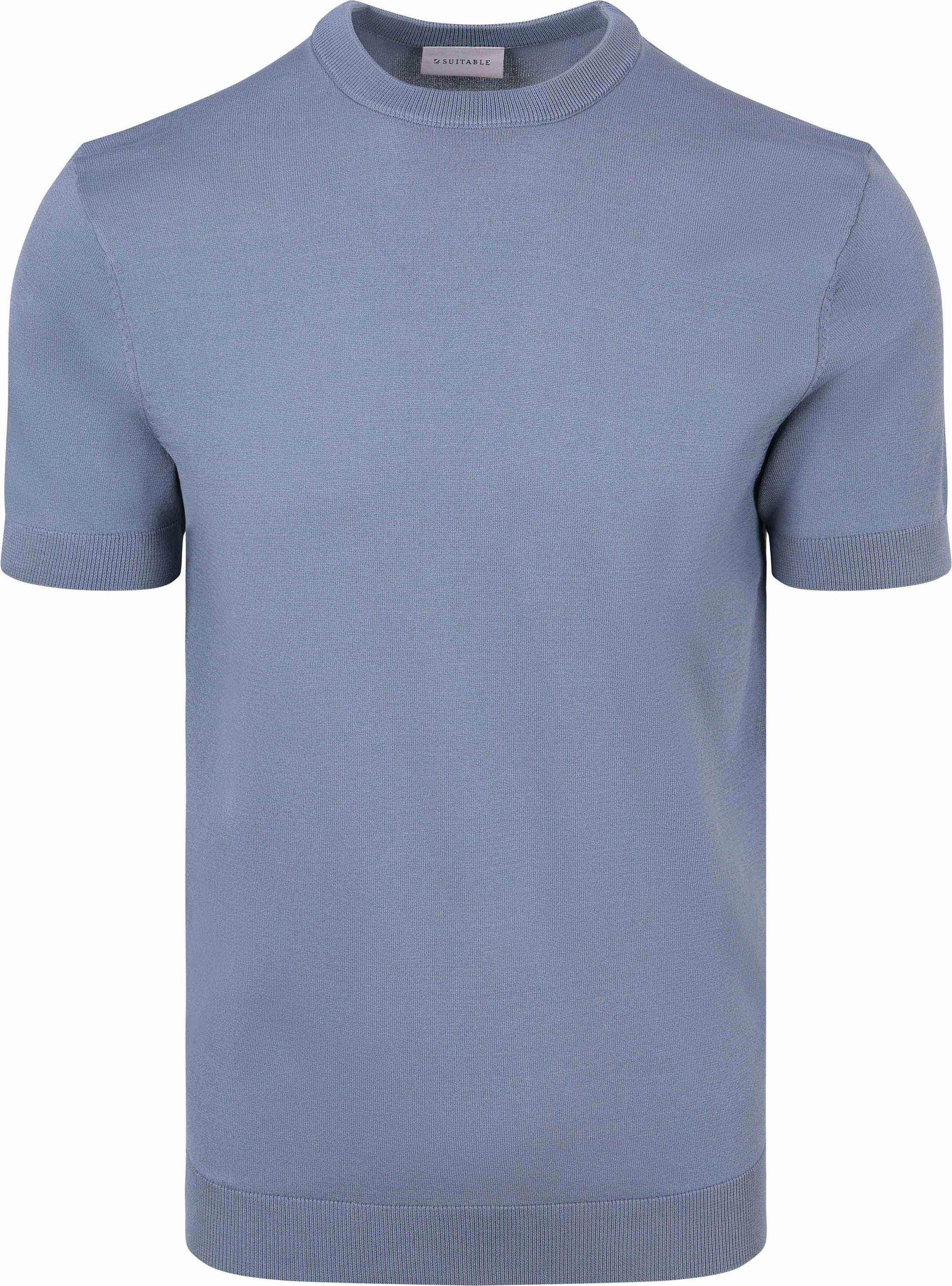 Suitable T-shirt Blu SPE26106WA35ST-Steelblue 