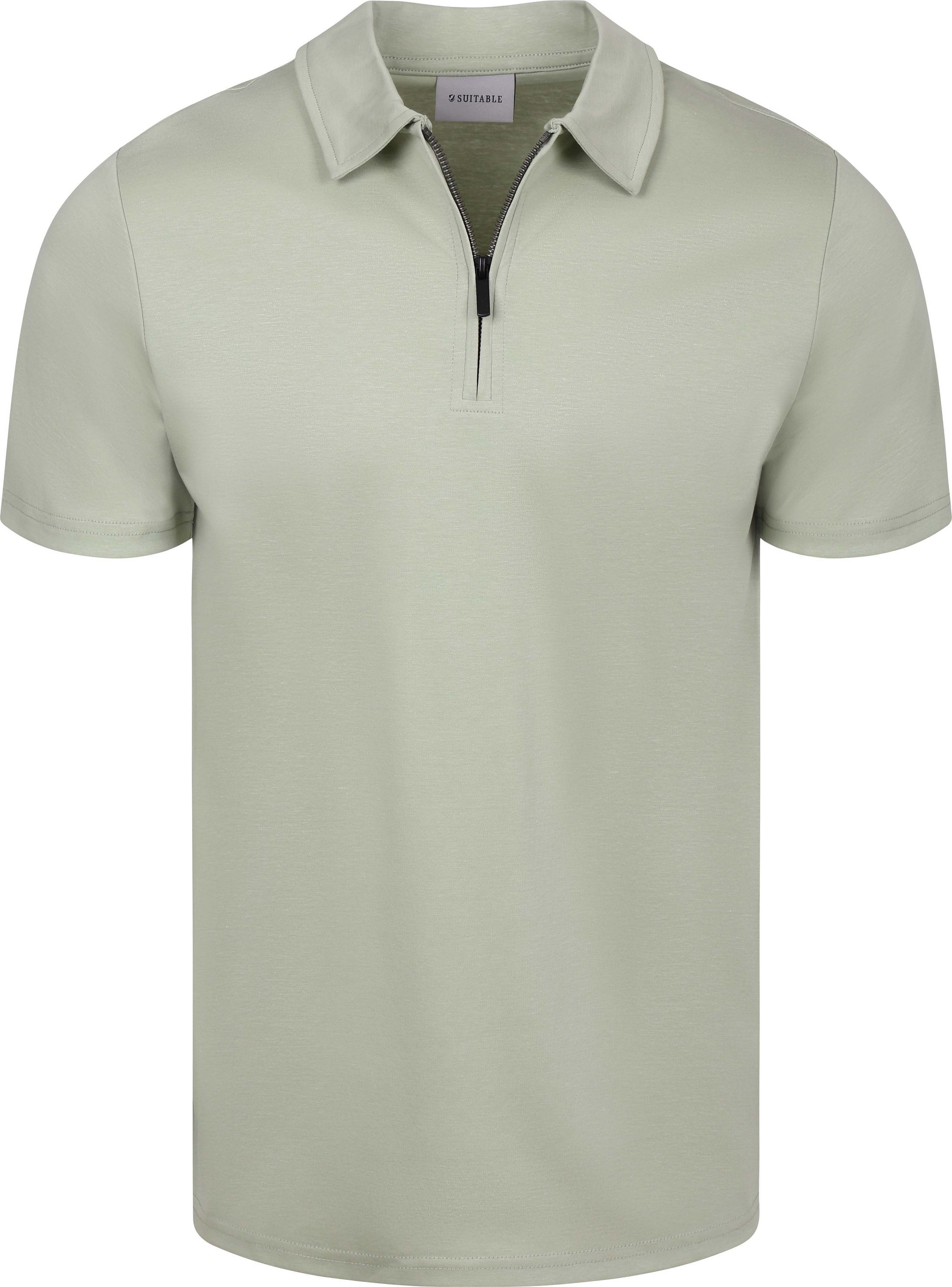Køb Suitable Polo Shirt Silky Lysegrøn  | Suitable