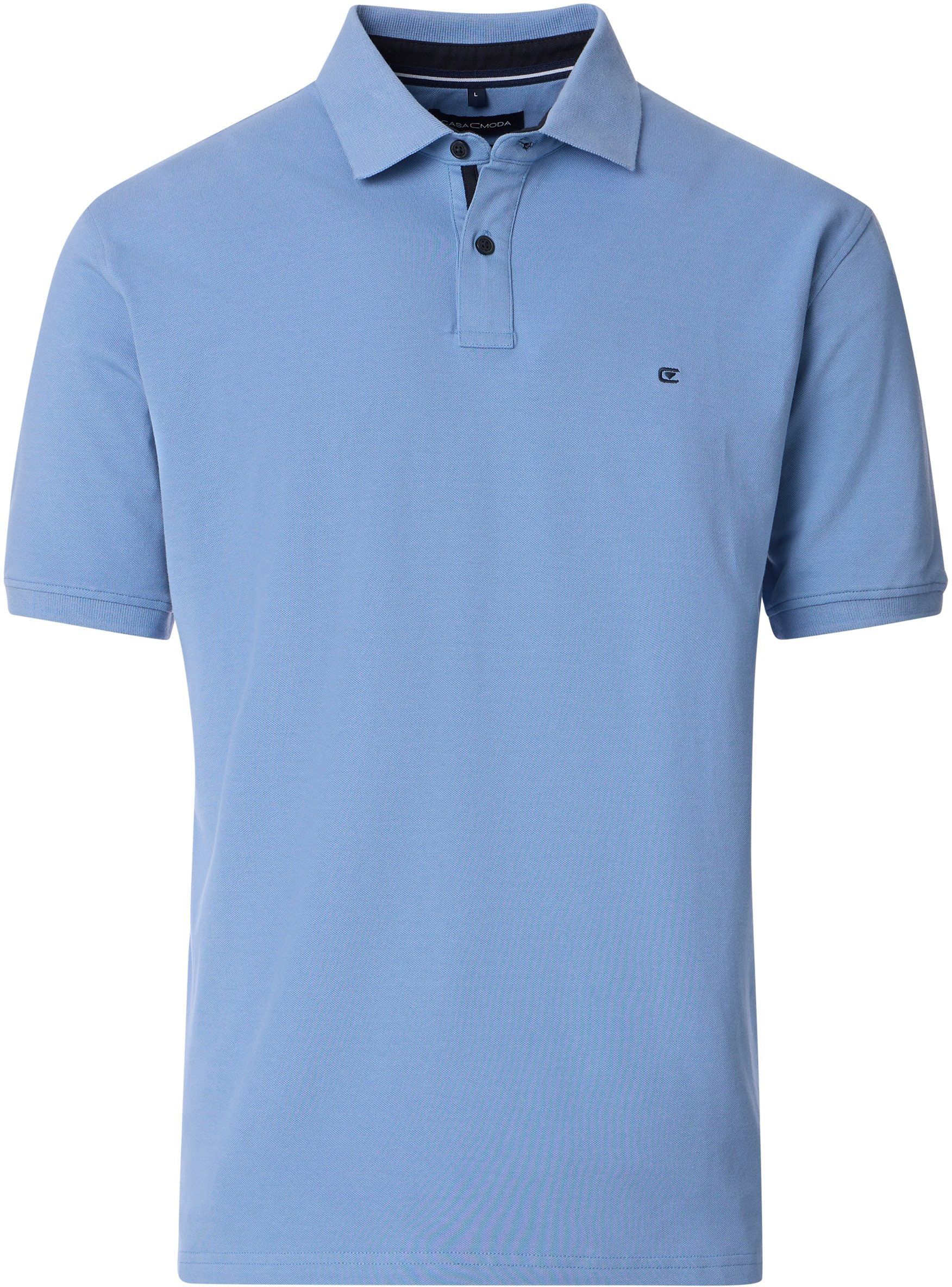 Køb CASAMODA Polo Stretch Blauw 004470-161 | Suitable