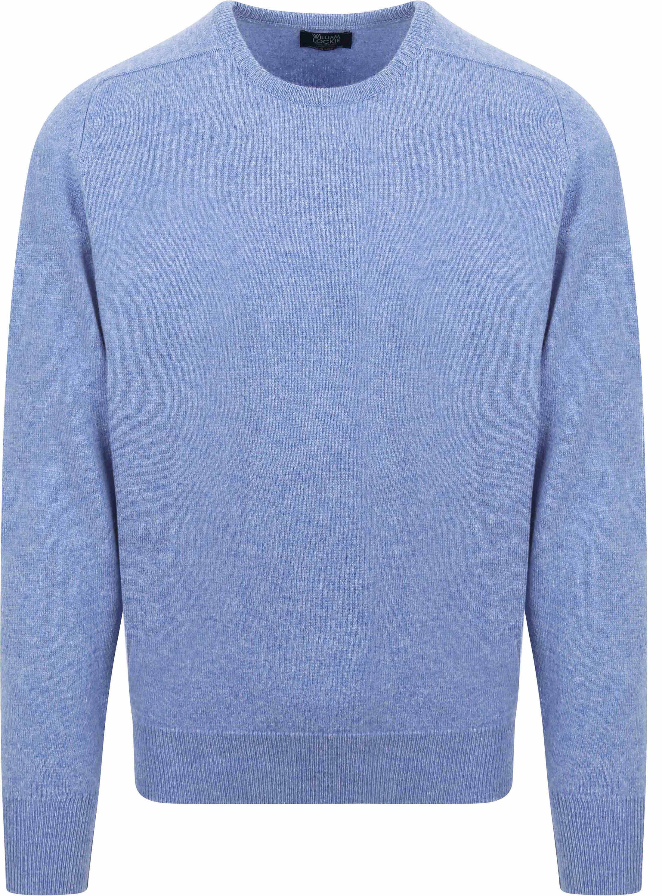 William Lockie Sweter Niebieski 7097DF-82 Glacier 