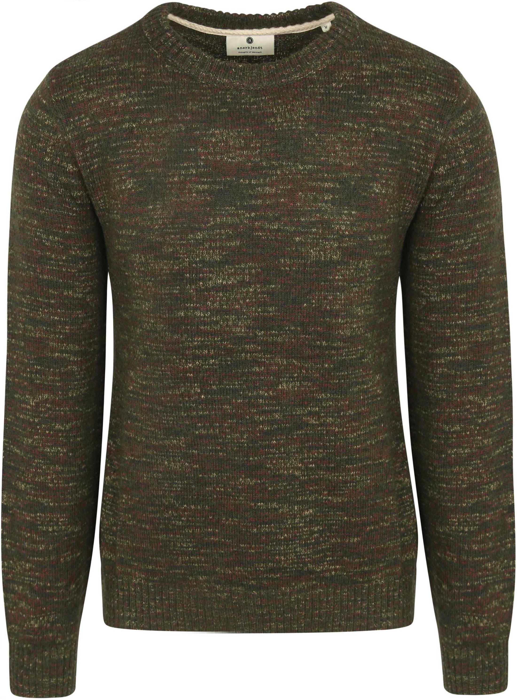 Anerkjendt Pullover Sune Wool Mix Melange Grün 901722-4084 kaufen | Suitable