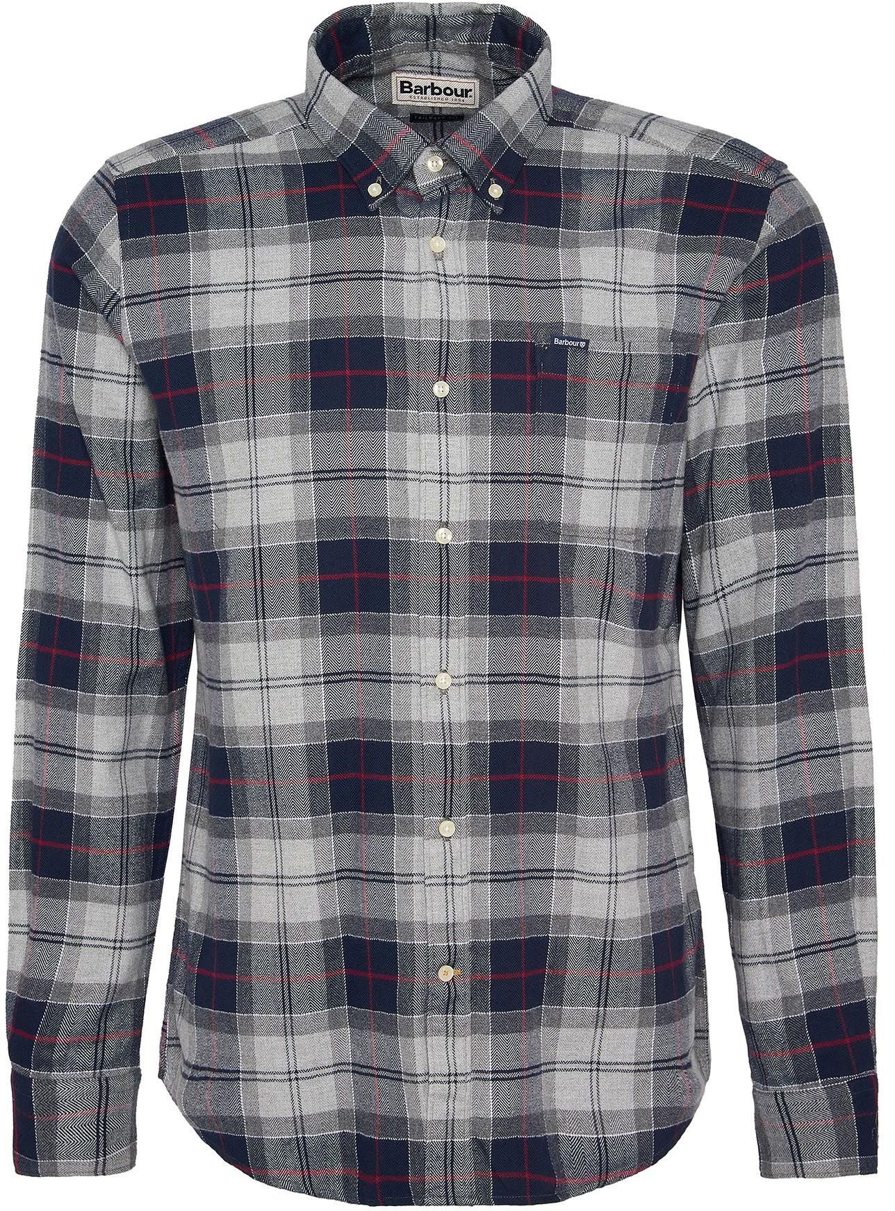 Barbour Kyeloch Hemd Ruit Blauw Grijs MSH5014-TN21 kopen | Suitable