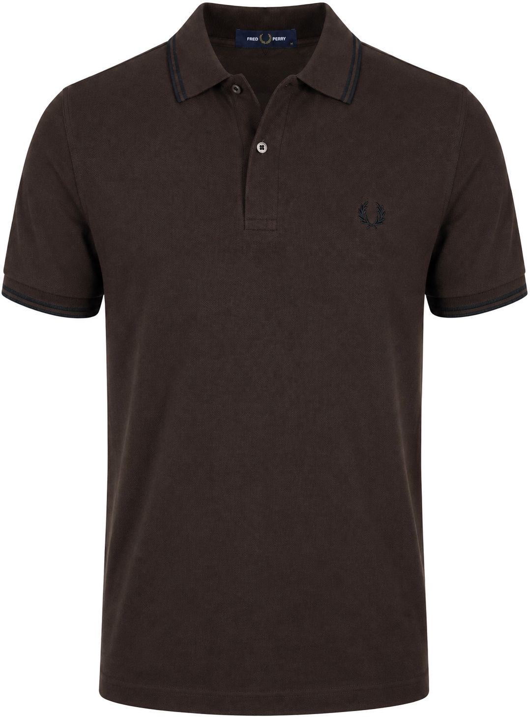 Fred Perry Polo Tipped M3600 Marron 86C M3600-86C commander en ligne | Suitable
