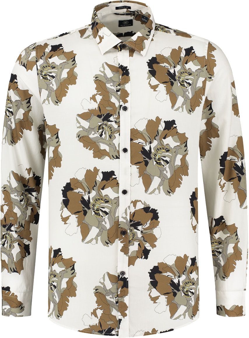 Dstrezzed Skjorta Camo Flower Off-White 303418