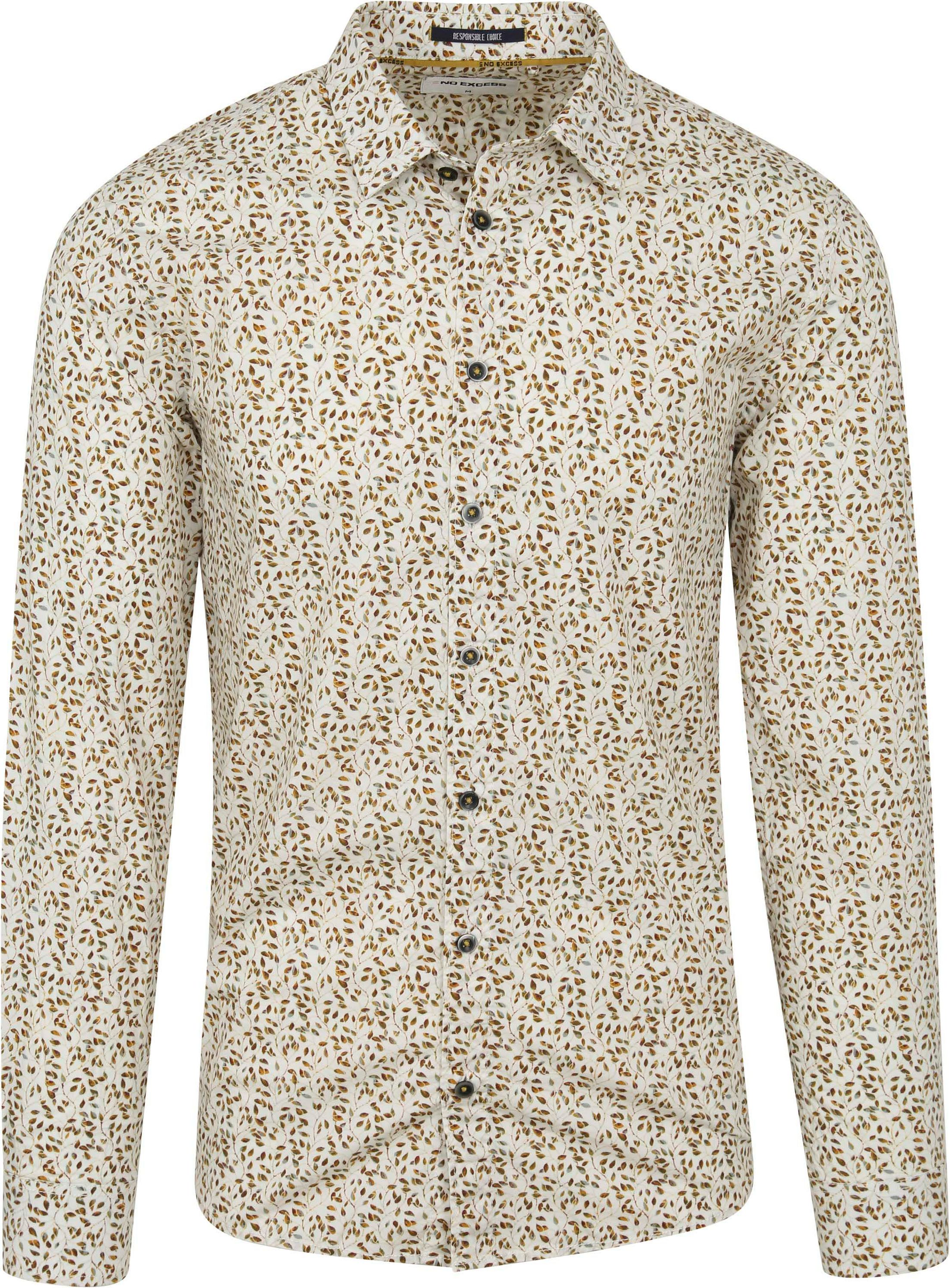Køb No Excess Skjorte Mønster Hvid 17480851-010 | Suitable