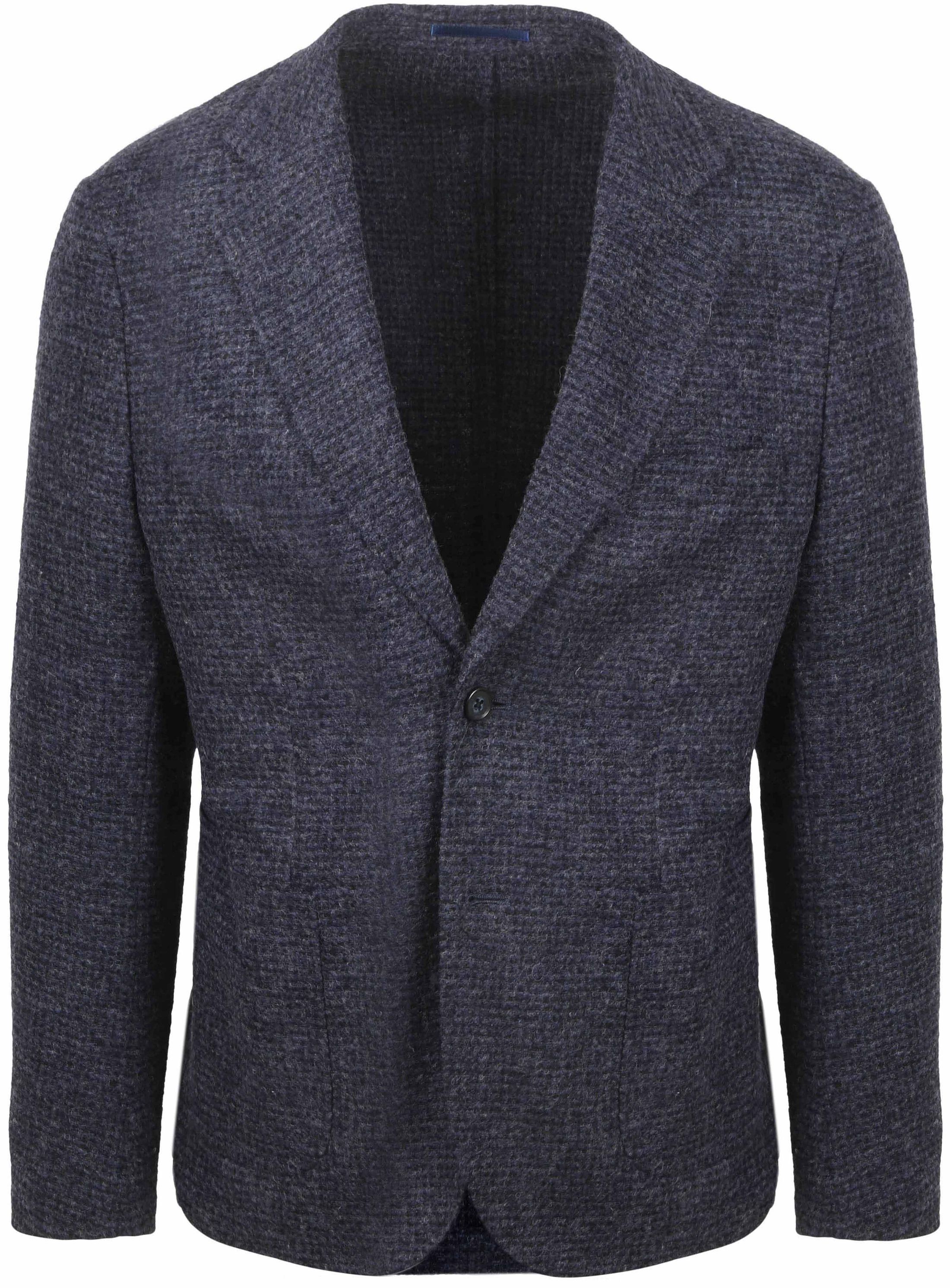 Suitable Marynarka Niebieski BL-UNLINED-KNIT -STBL-25.02 blu 