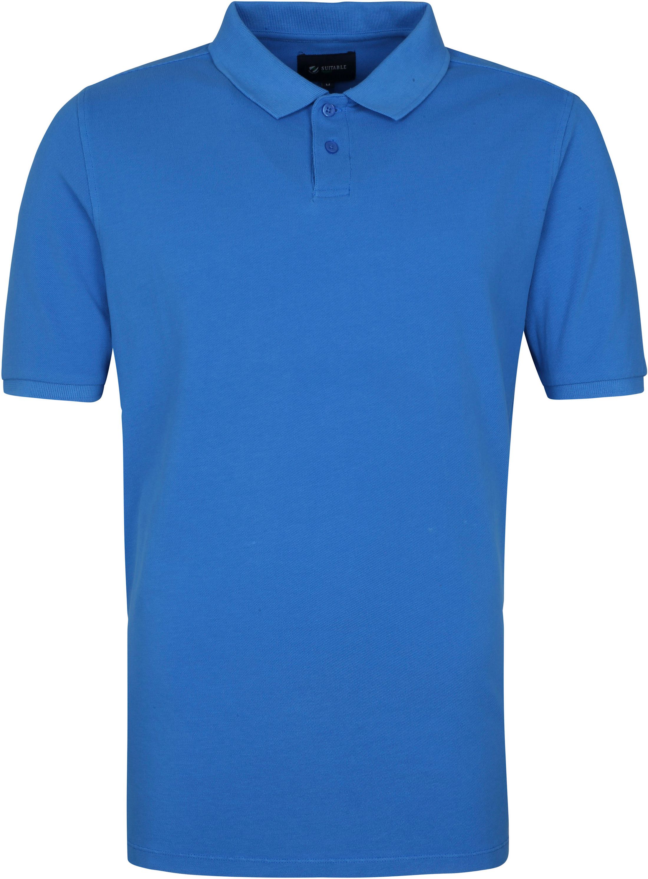 Suitable Respect Poloshirt Pete Blauw RSP-22PETE-CO kopen | Suitable