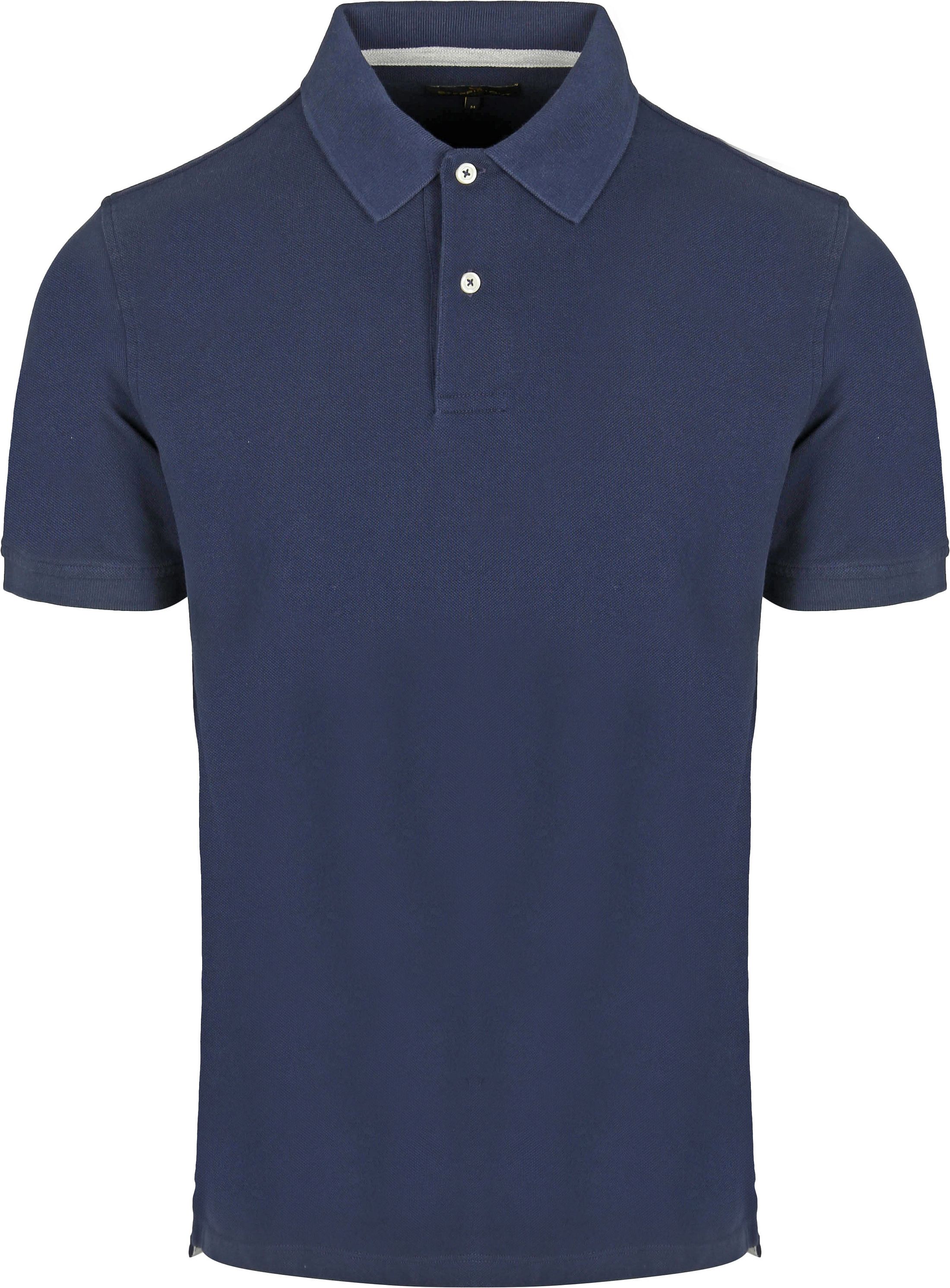 Steppin' Out Polo Sports Marineblå Blå Mørkeblå Størrelse L