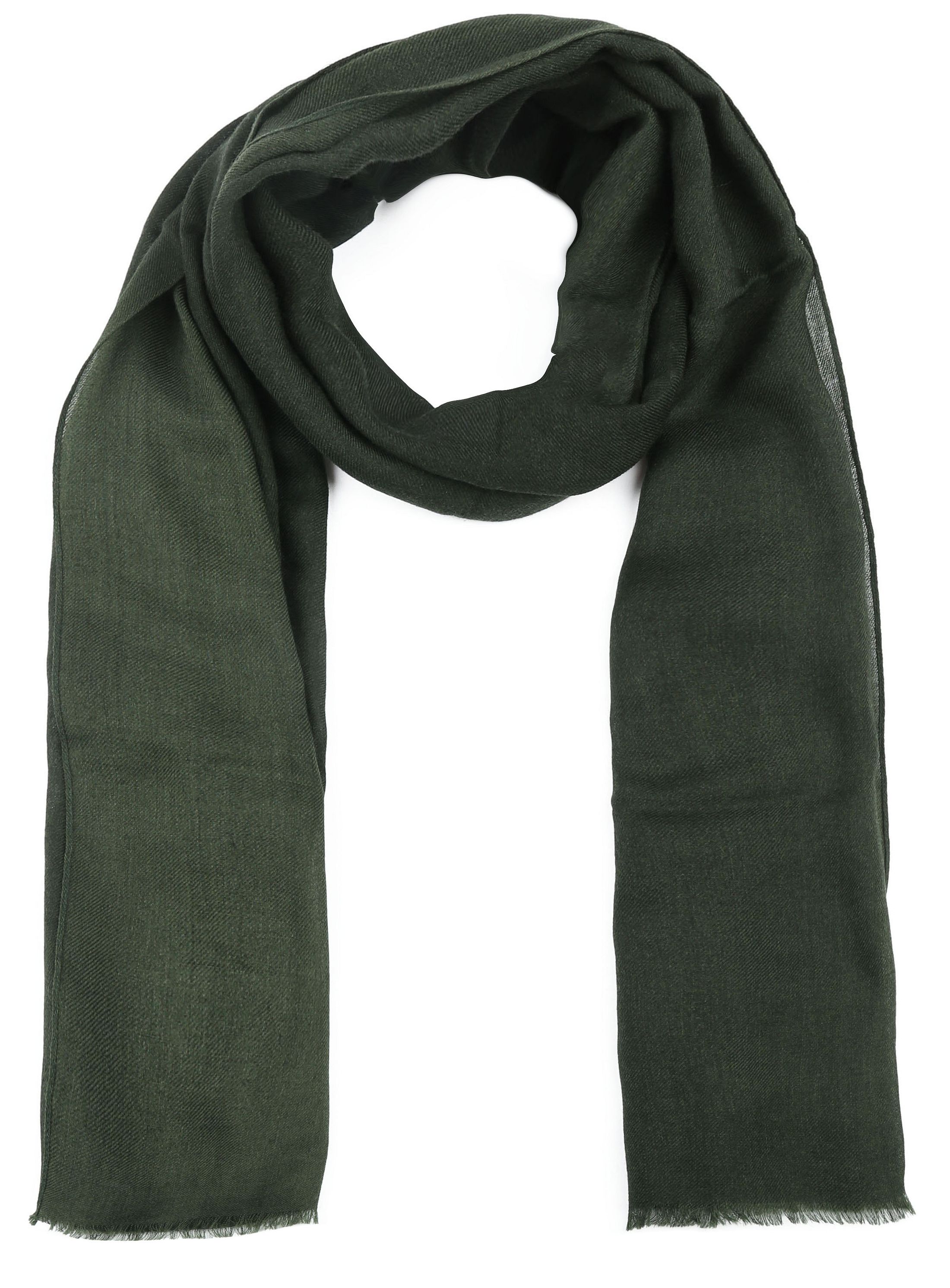 Profuomo Écharpe Tissée Laine Vert Foncé PPRS30001D commander en ligne | Suitable
