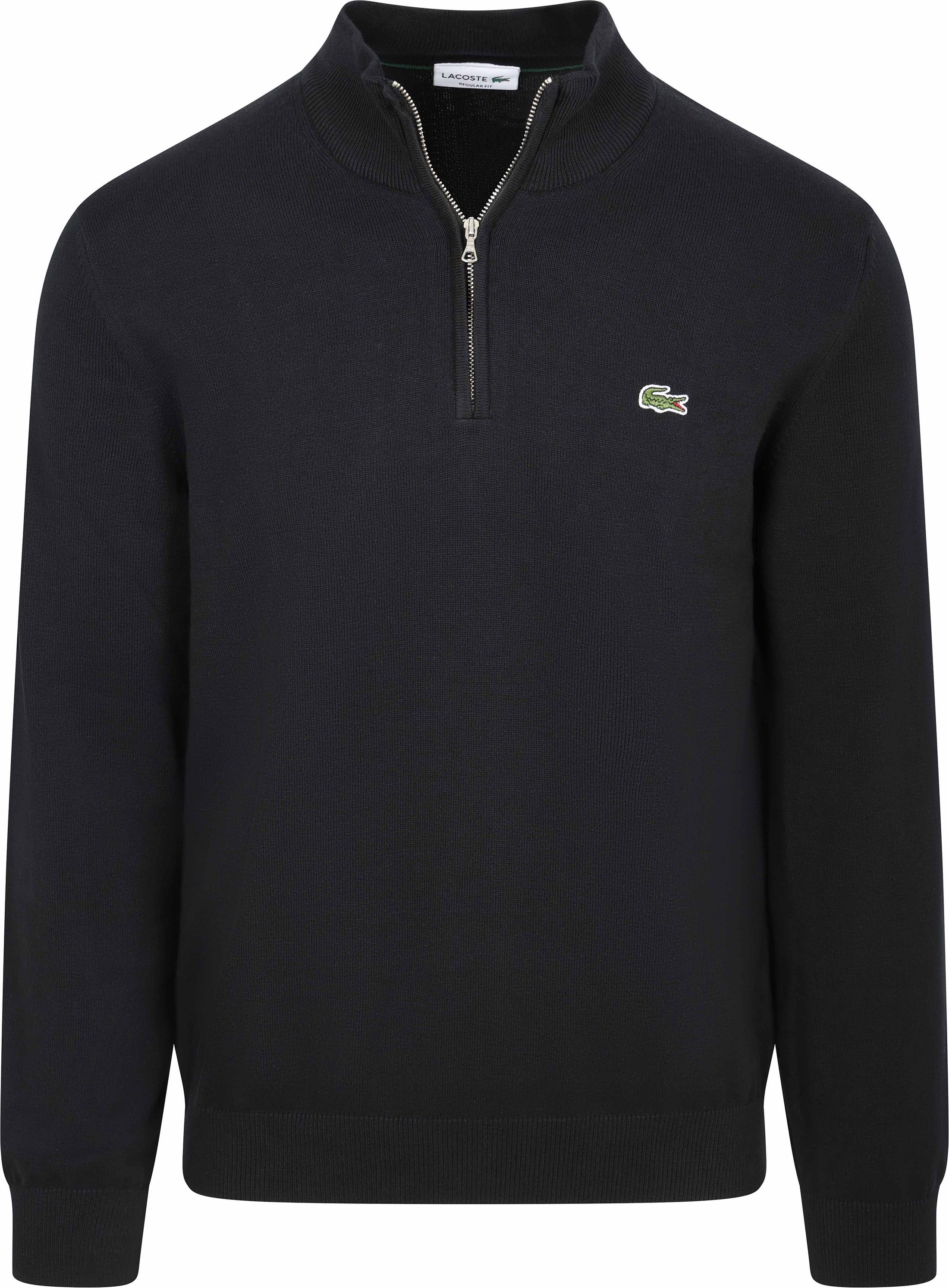 Lacoste Pullover Zipper Black order online | Suitable