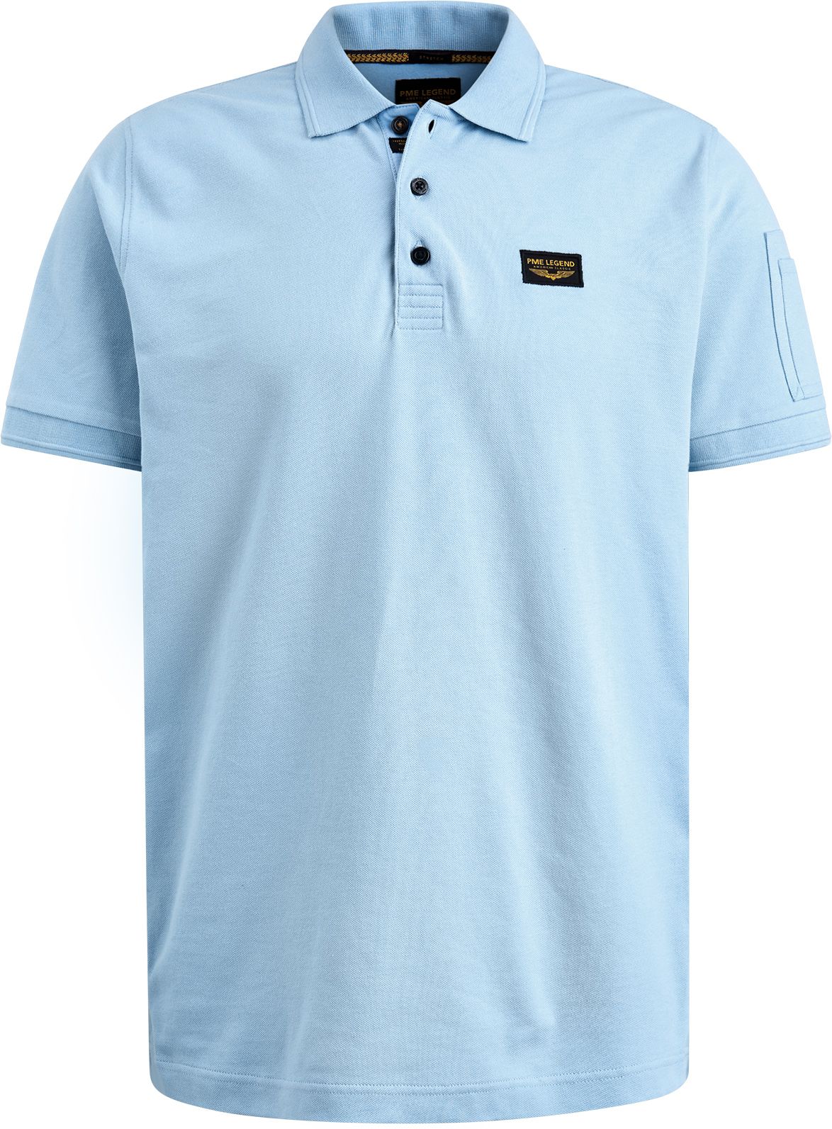 PME Legend American Classic Polo Shirt Airy Blue PPSS0000861-5326 order online | Suitable