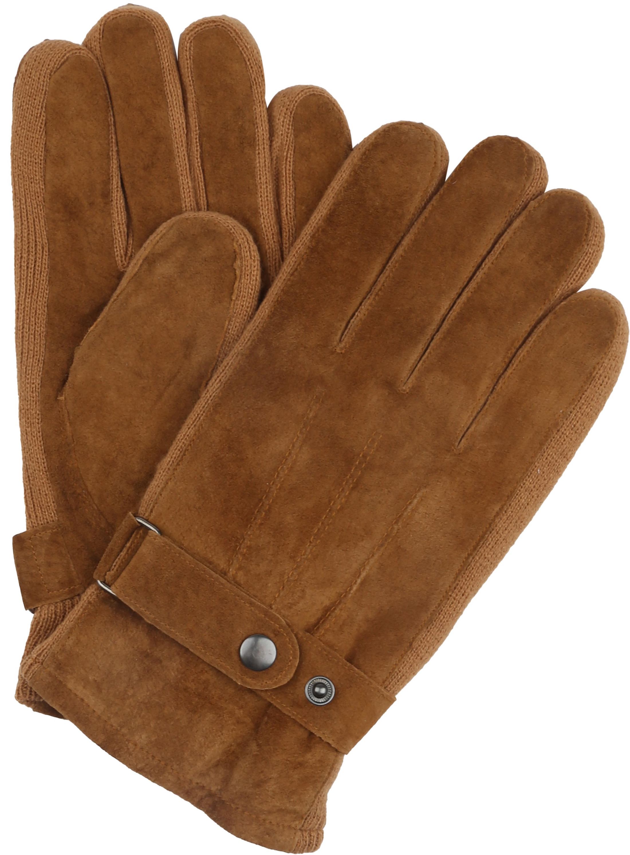 Suitable Rękawiczki Brązowy GL-SUEDE-AW23-02 (camel) 