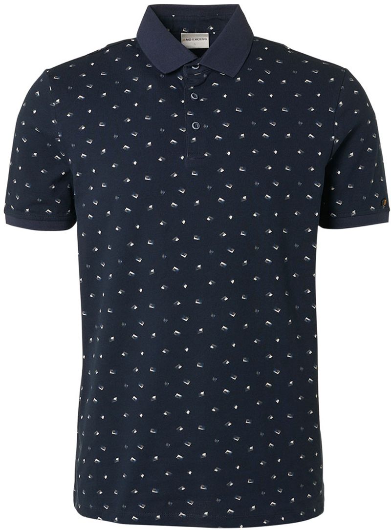 No Excess-Polo Druck Dunkelblau kaufen | 19370211SN-078 | Suitable
