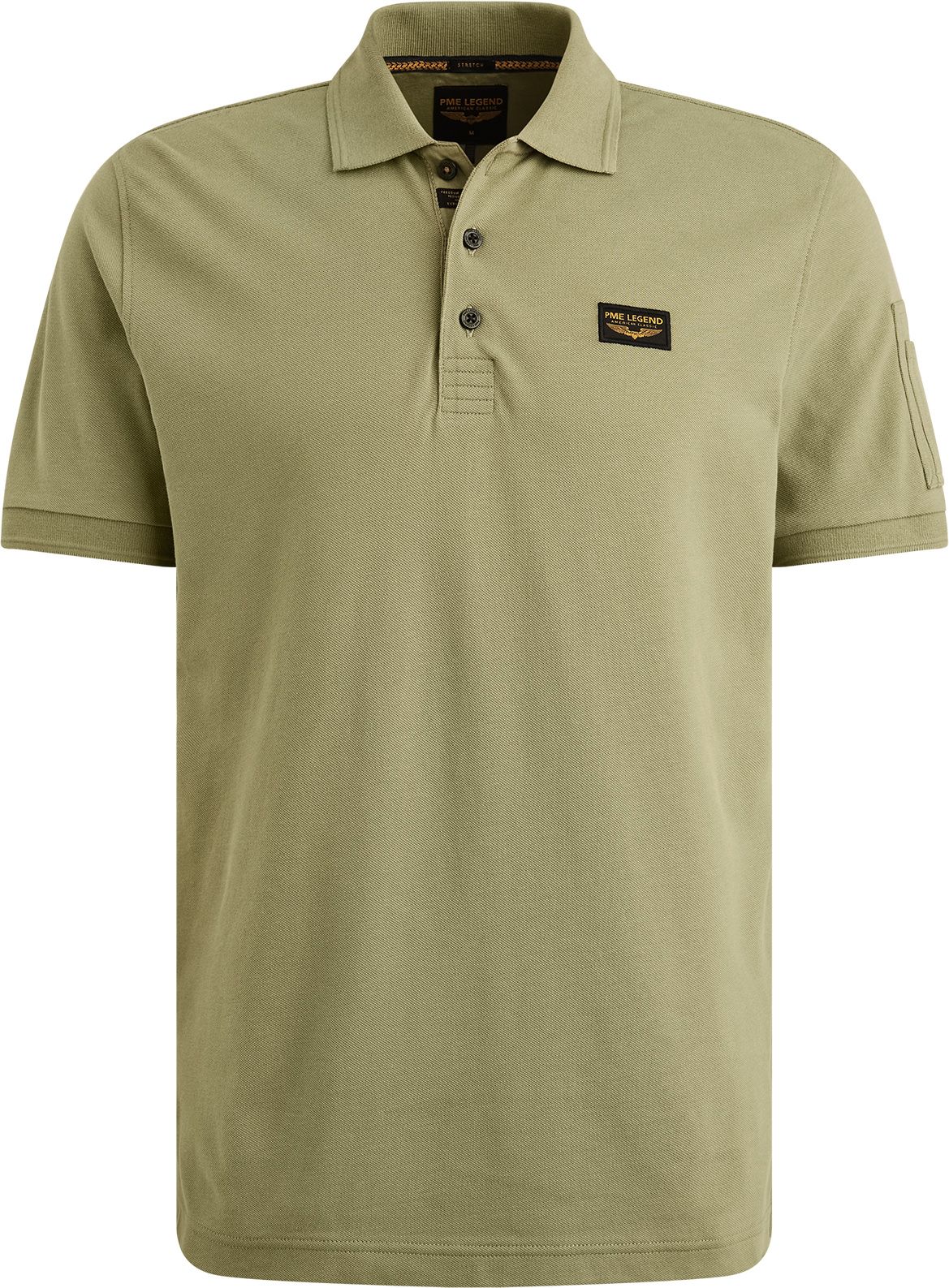 PME Legend American Classic Poloshirt Oil Groen PPSS2508899-6379 kopen | Suitable