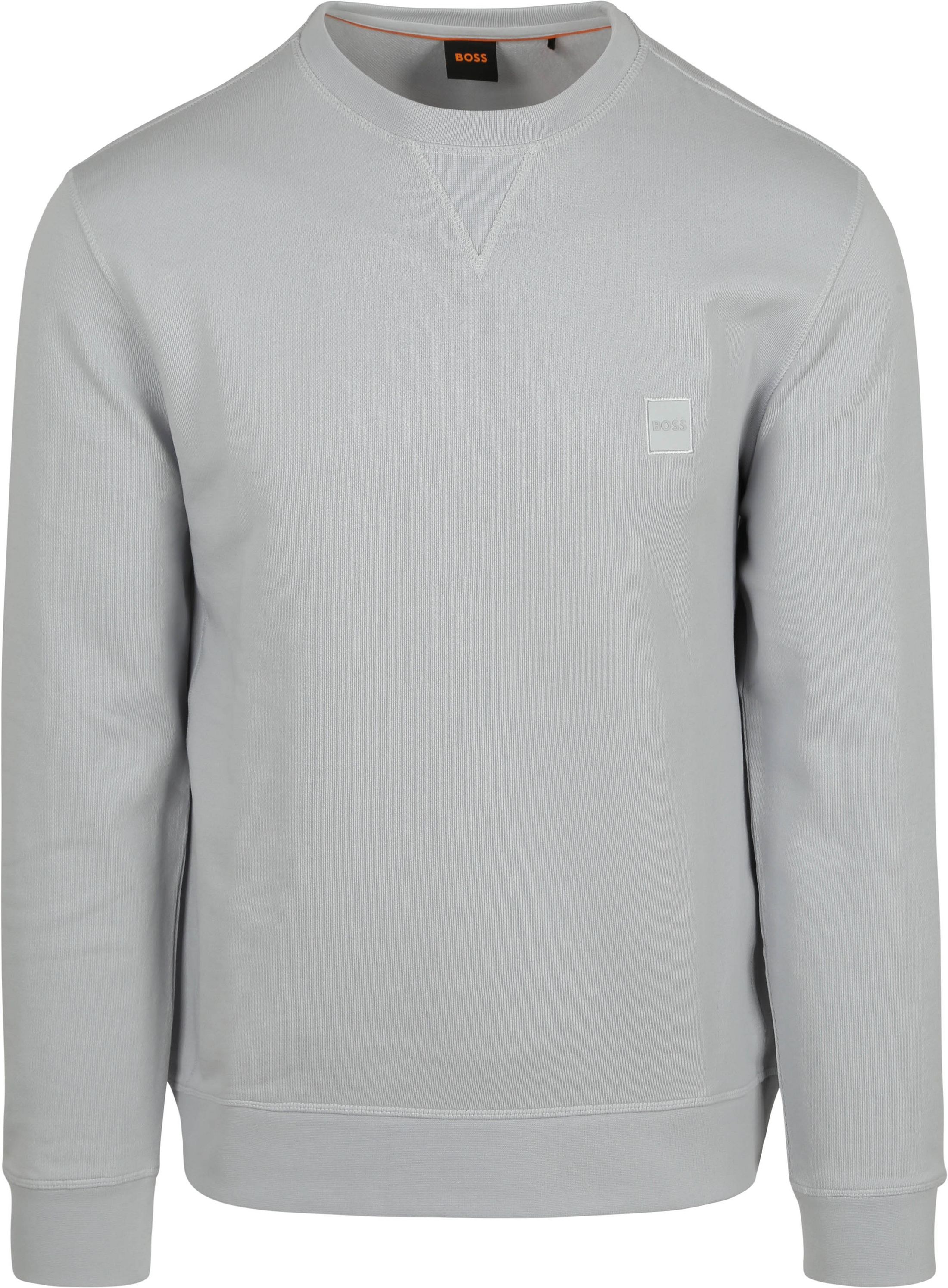 BOSS Sweter Szary 50509323-053 