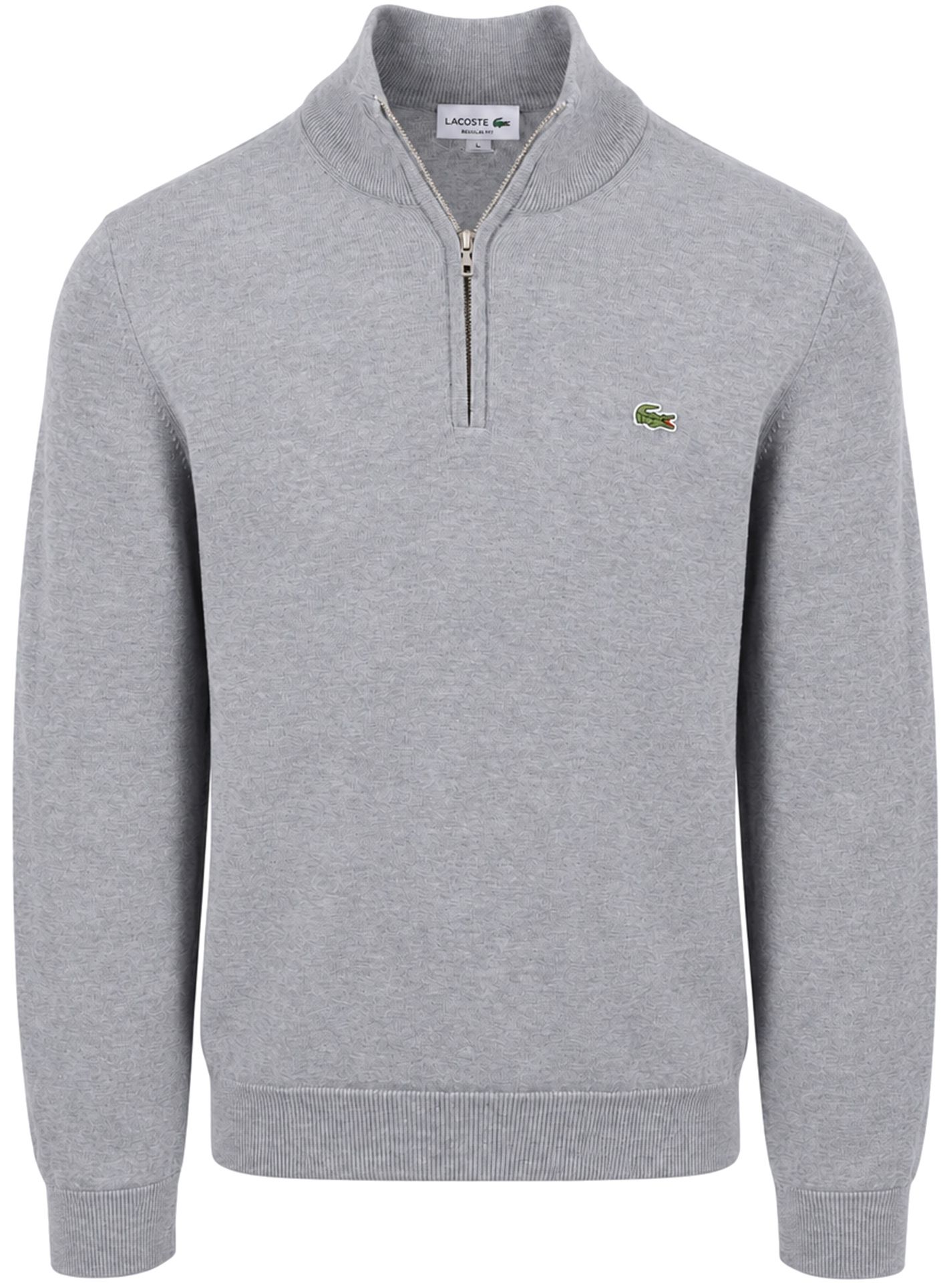 Lacoste Jersey Zipper Gris AH9501-CCA