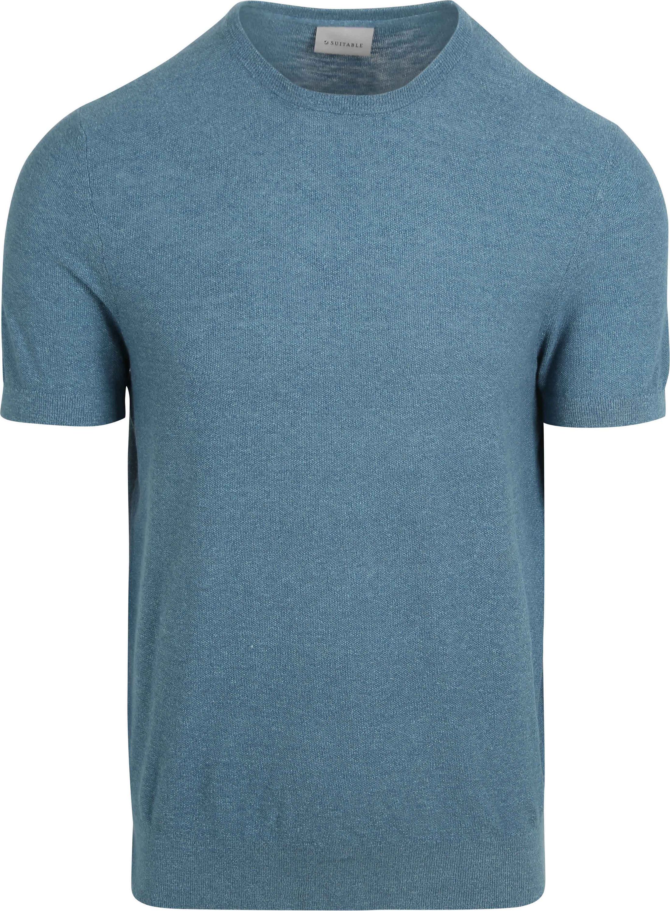 Suitable T-shirt Niebieski TE-PIQ-COLI-25.03 FCD 34300 summer night 