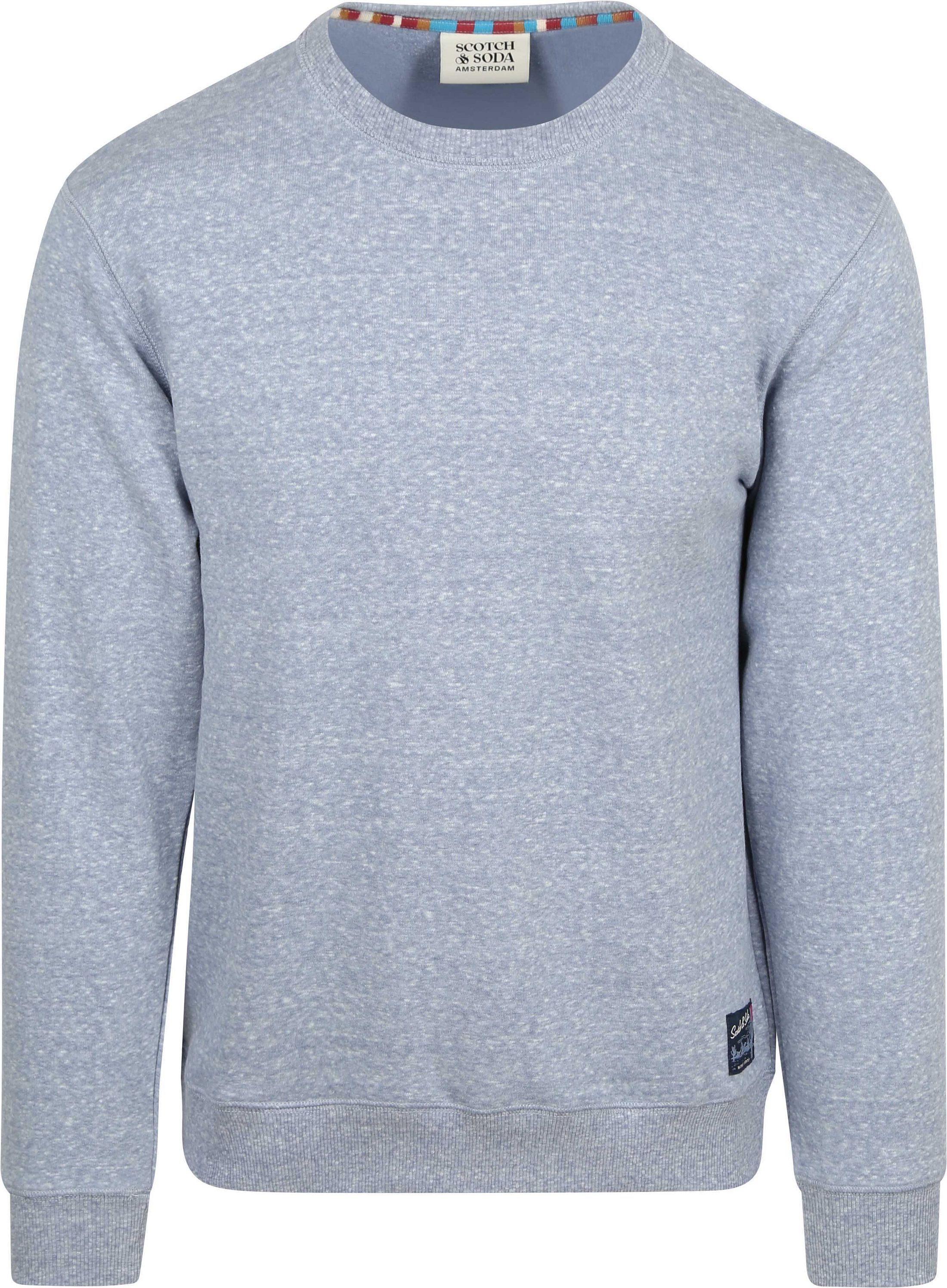 Scotch & Soda Pullover Blåmelerad 182304-410