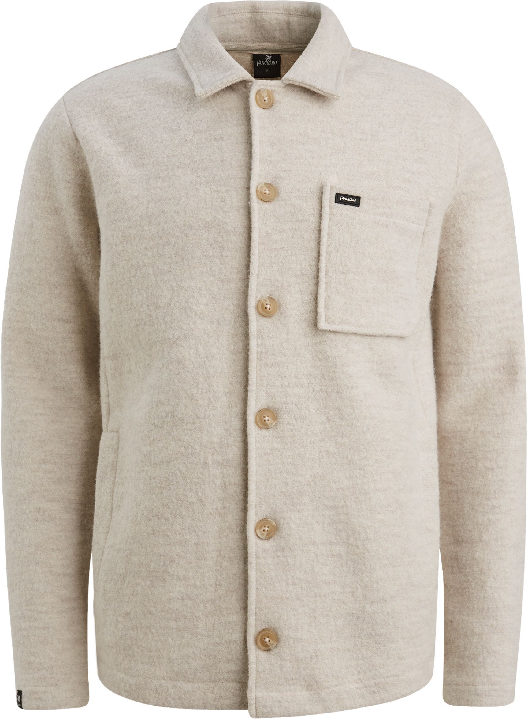 Vanguard Väst i kokt ullblandning Beige VKC2510367-7074