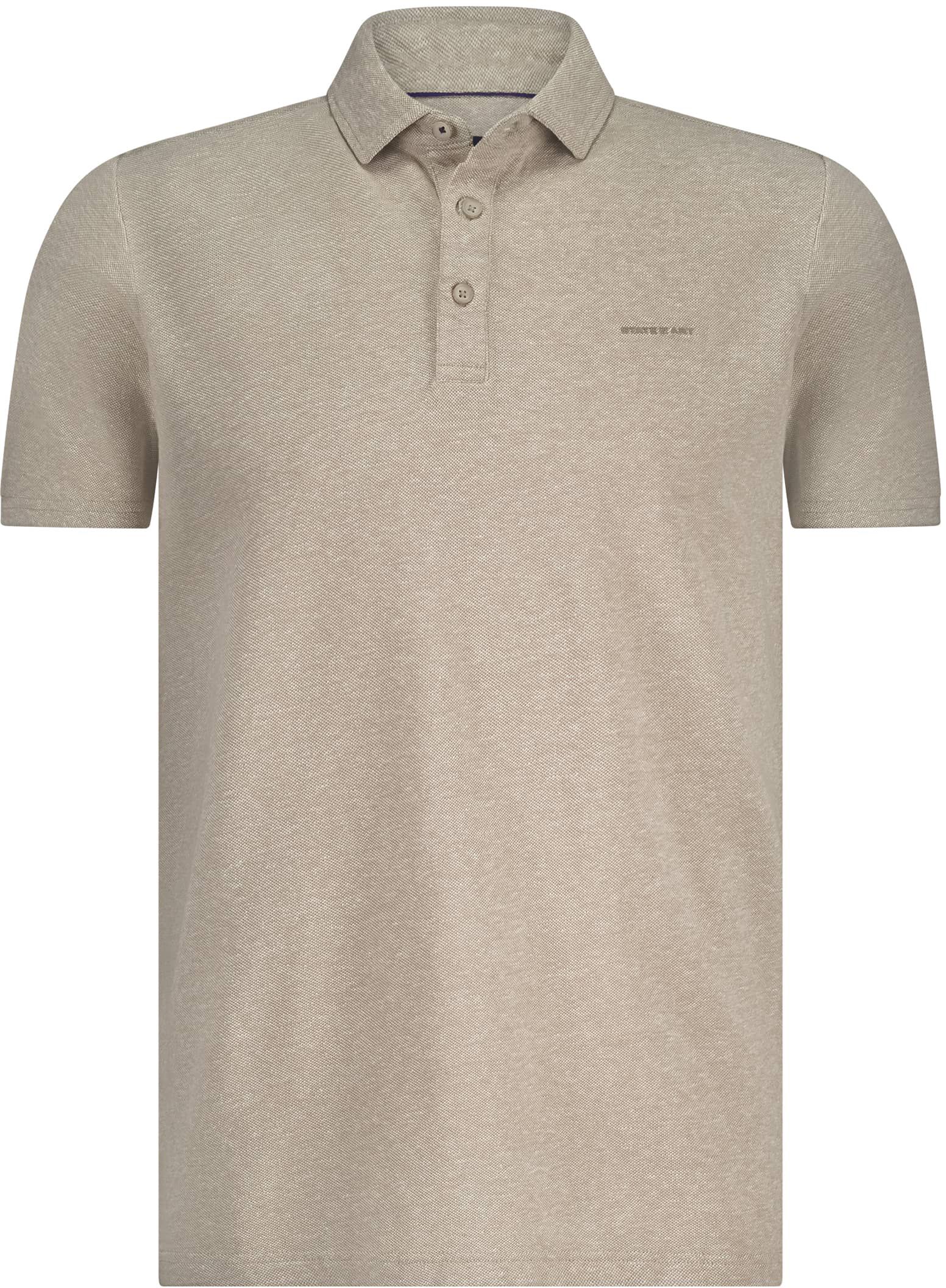 State of Art Poloshirt Piqué Melange Beige 46115907-1611