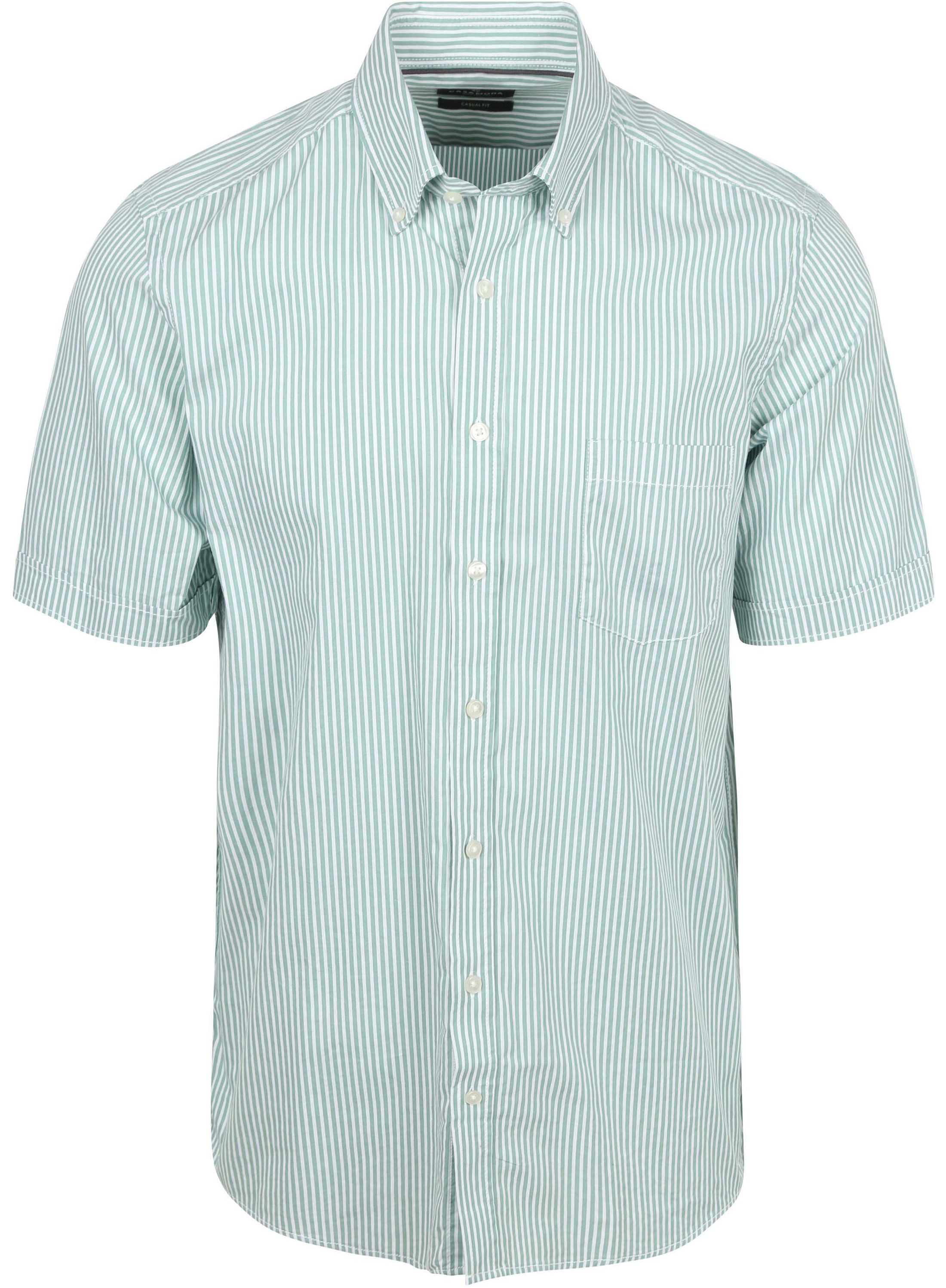 CASAMODA Short Sleeves Freizeithemd Grün Gestreift 126130291-300 kaufen | Suitable