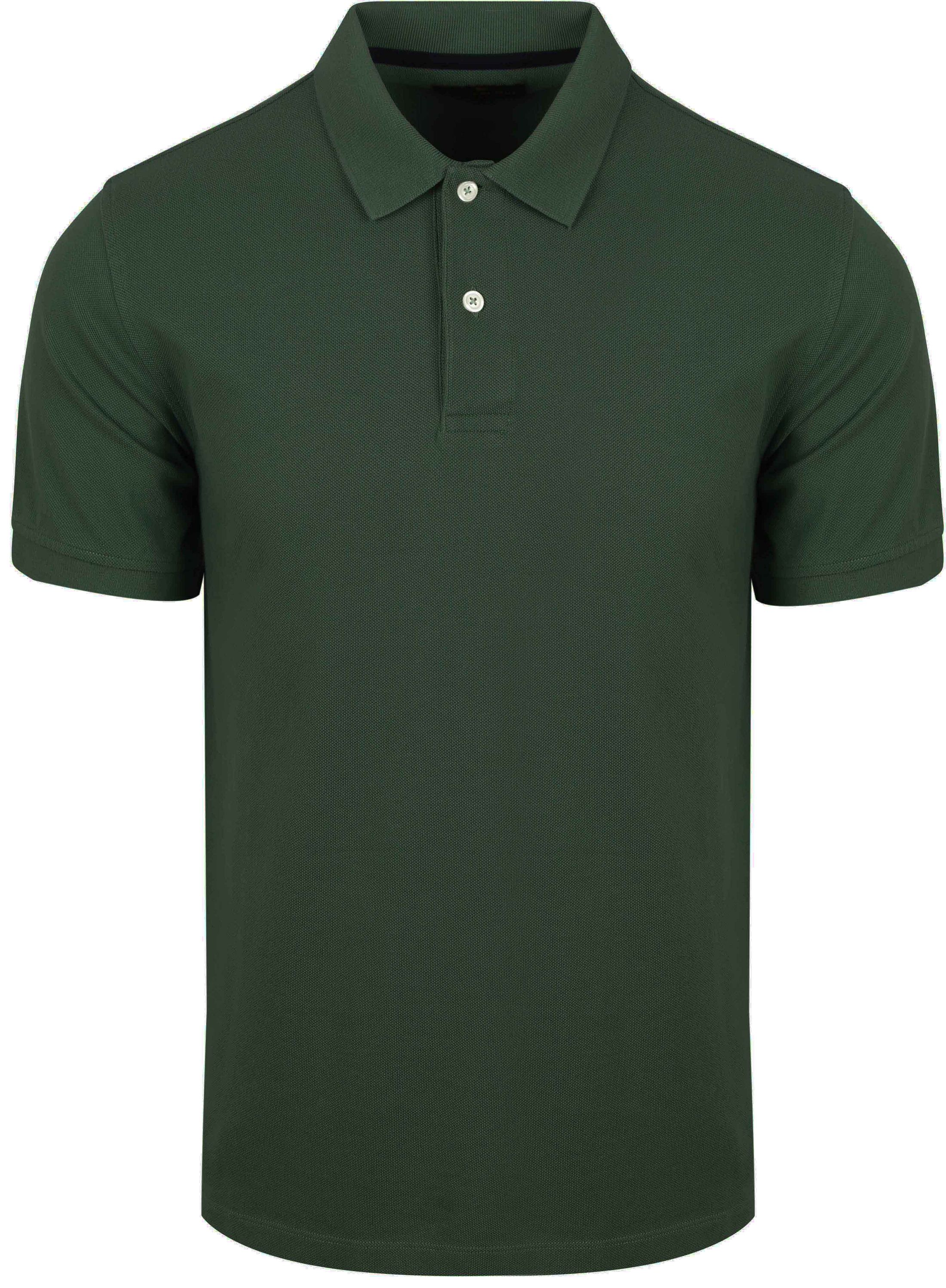 Steppin' Out Polo Shirt Piqué Classic Dark Green order online | PO-PIQ-STEP-06 dark green | Suitable Italy