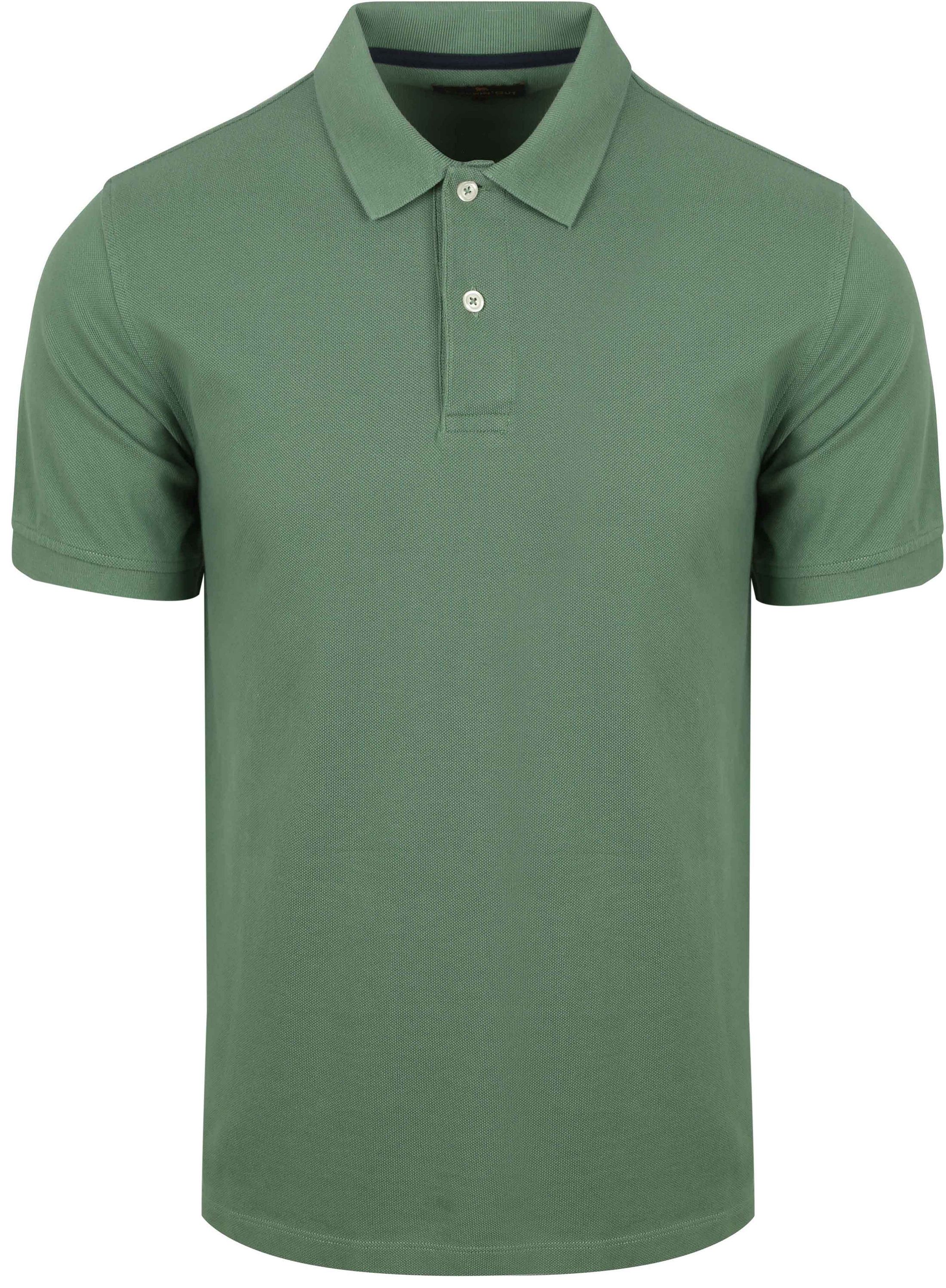 Steppin' Out Polo Shirt Piqué Classic Green order online | PO-PIQ-STEP-05 L green | Suitable Liechtenstein