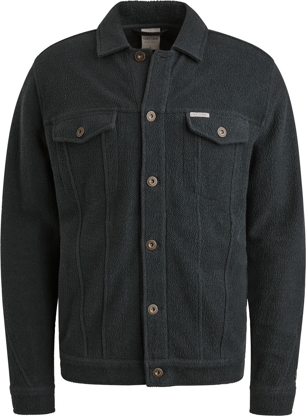 Cast Iron Overshirt Terry Navy CSW2508435-5442