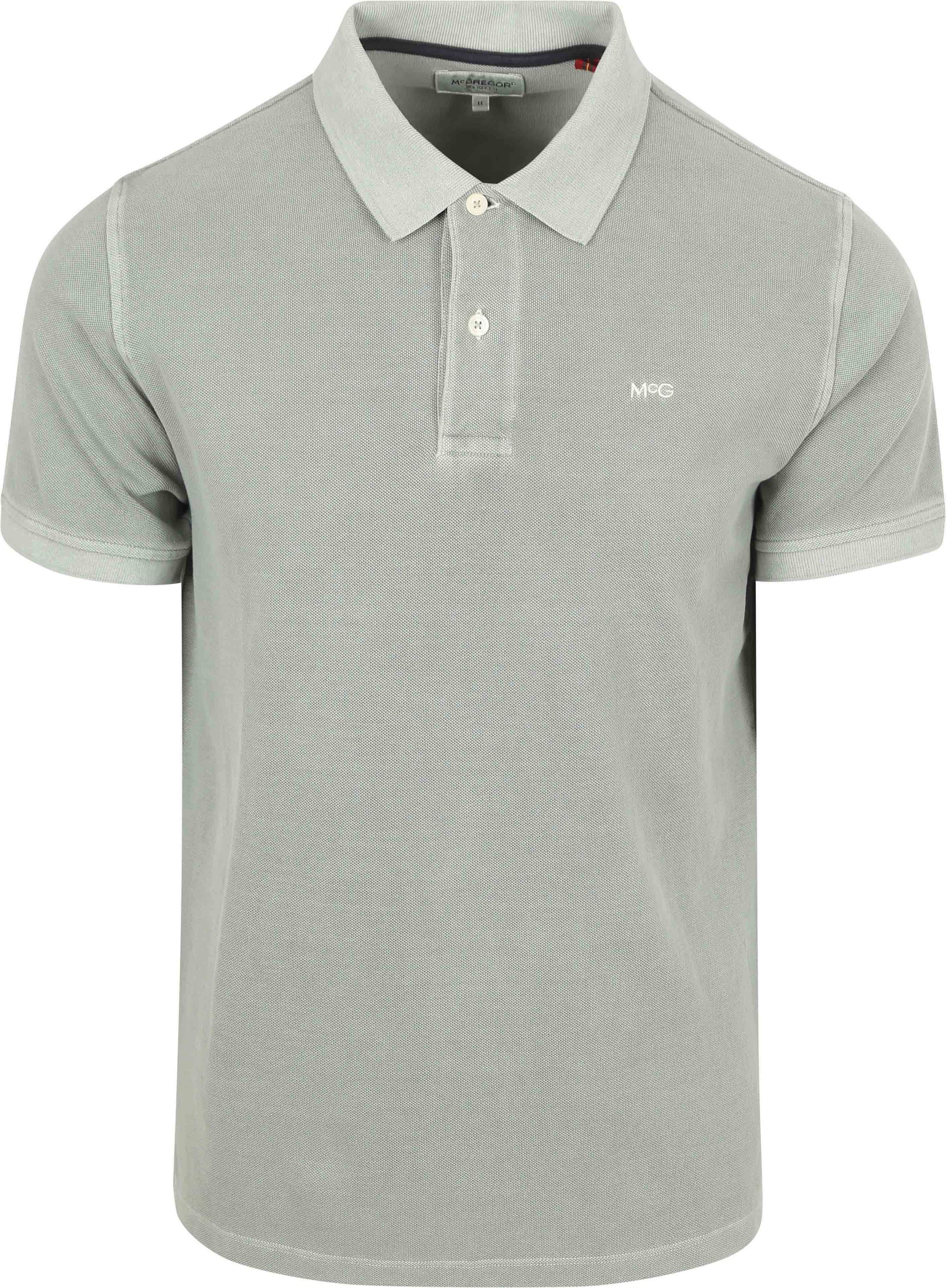 McGregor Piqué Polo Grijs Groen MM251.9001.05-5110 kopen | Suitable