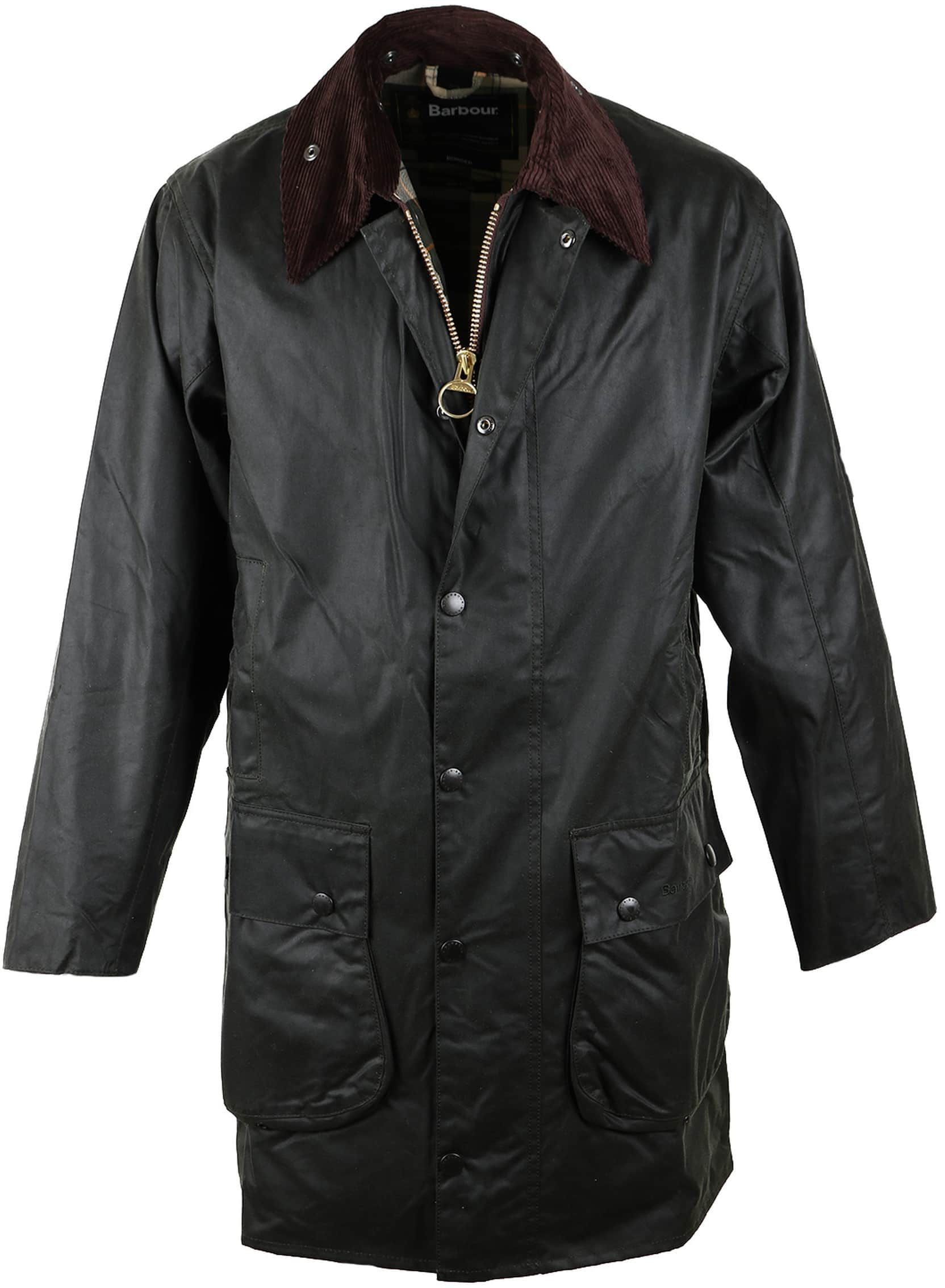 Barbour Border Wax Jas Groen MWX0008-SG91 kopen | Suitable