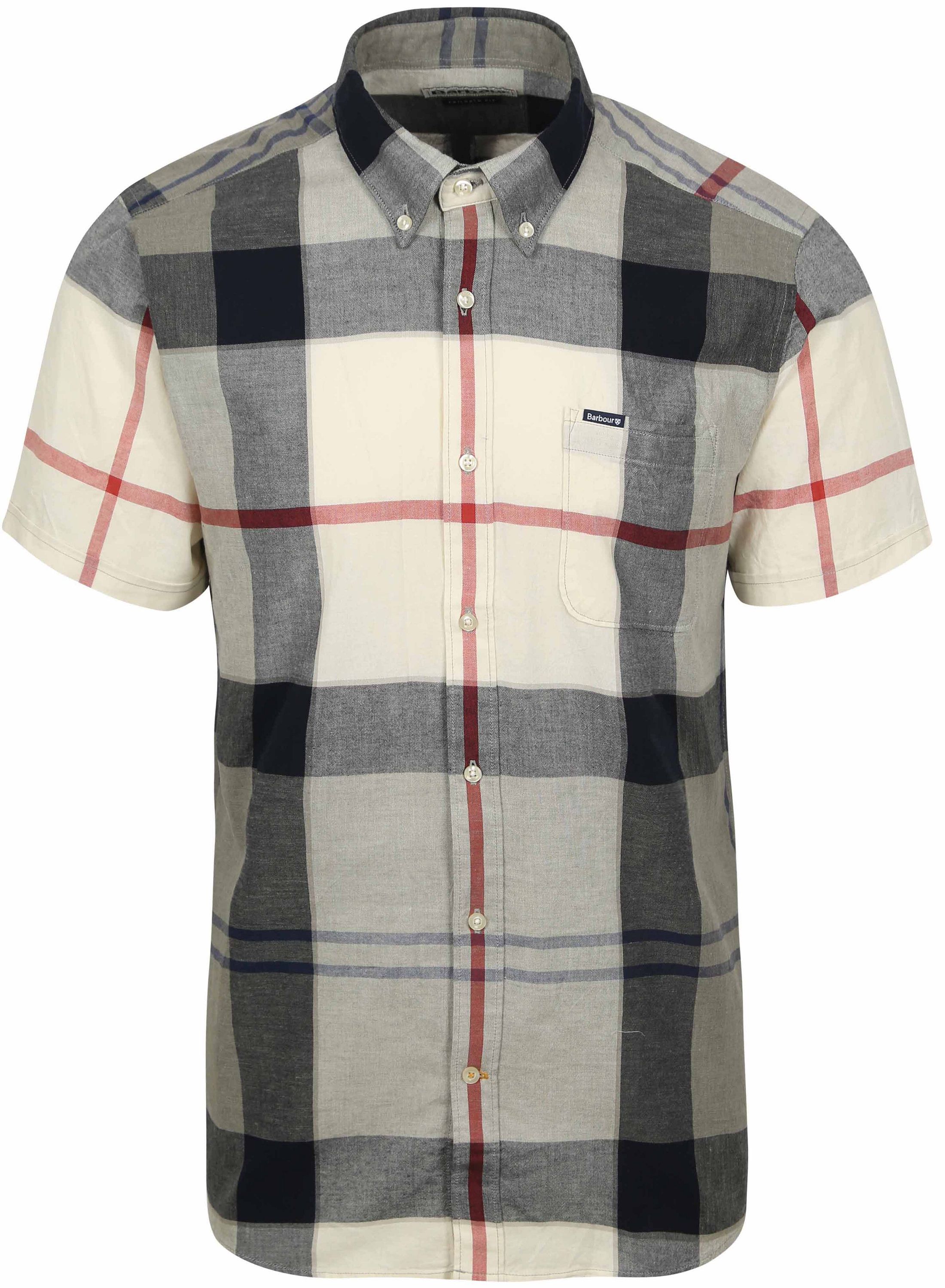 Barbour skjorta Doughill Bleache Talltartan MSH5469-TN40