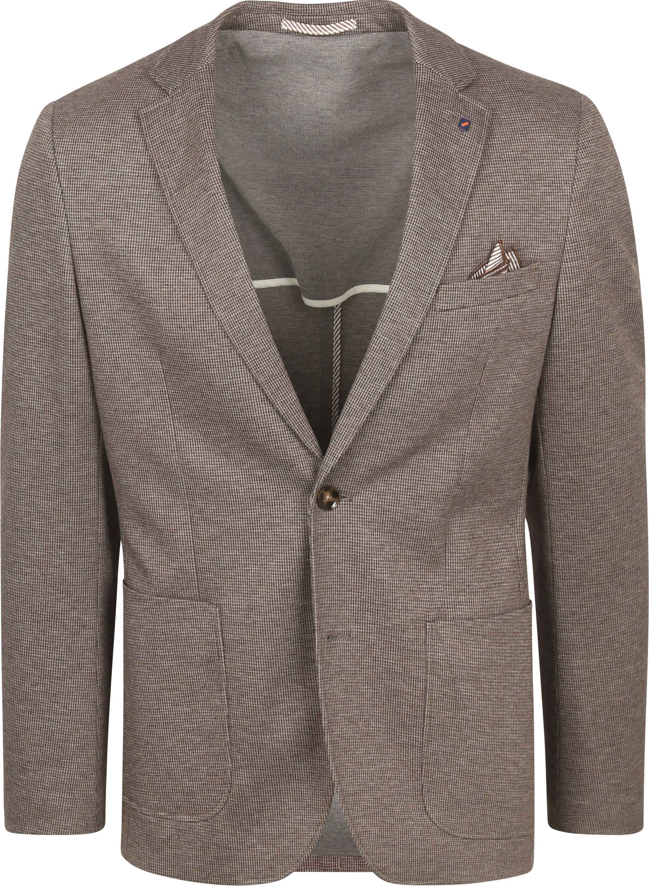 Passande kavaj Fame Houndstooth Brun SPE243038FA19ST-870