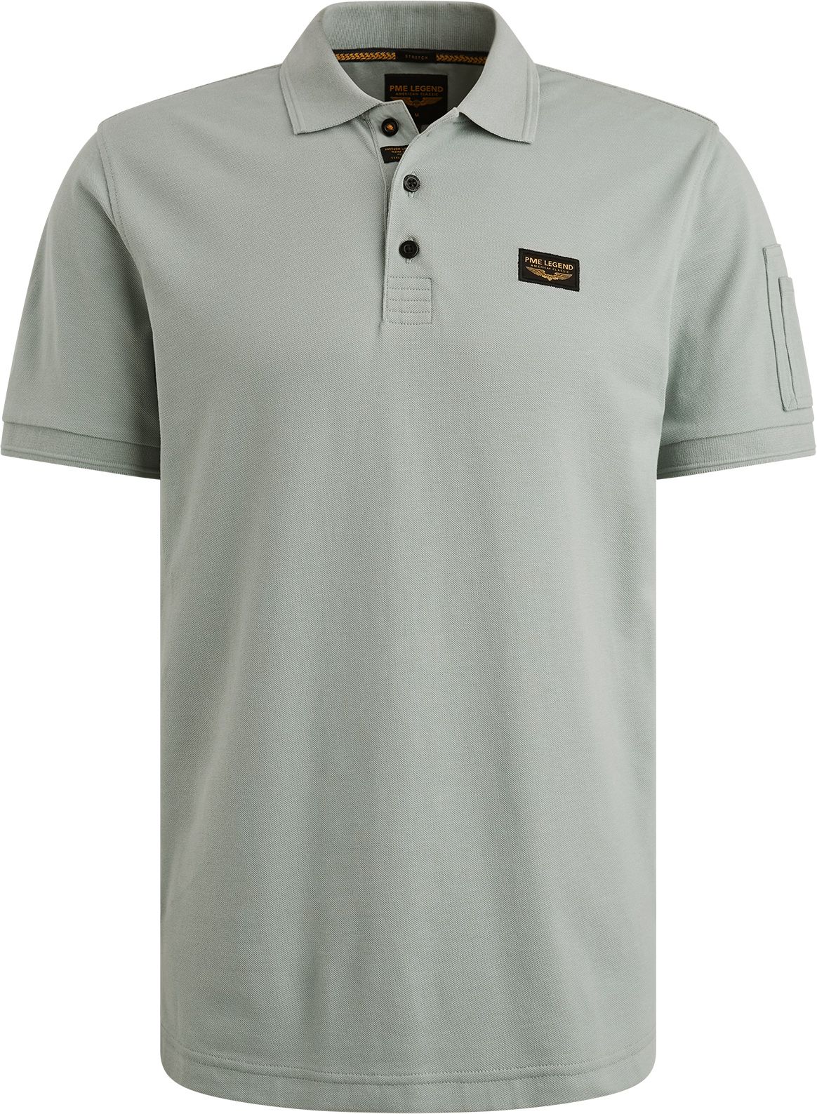 PME Legend American Classic Poloshirt Sølv Blå PPSS2508899-5226