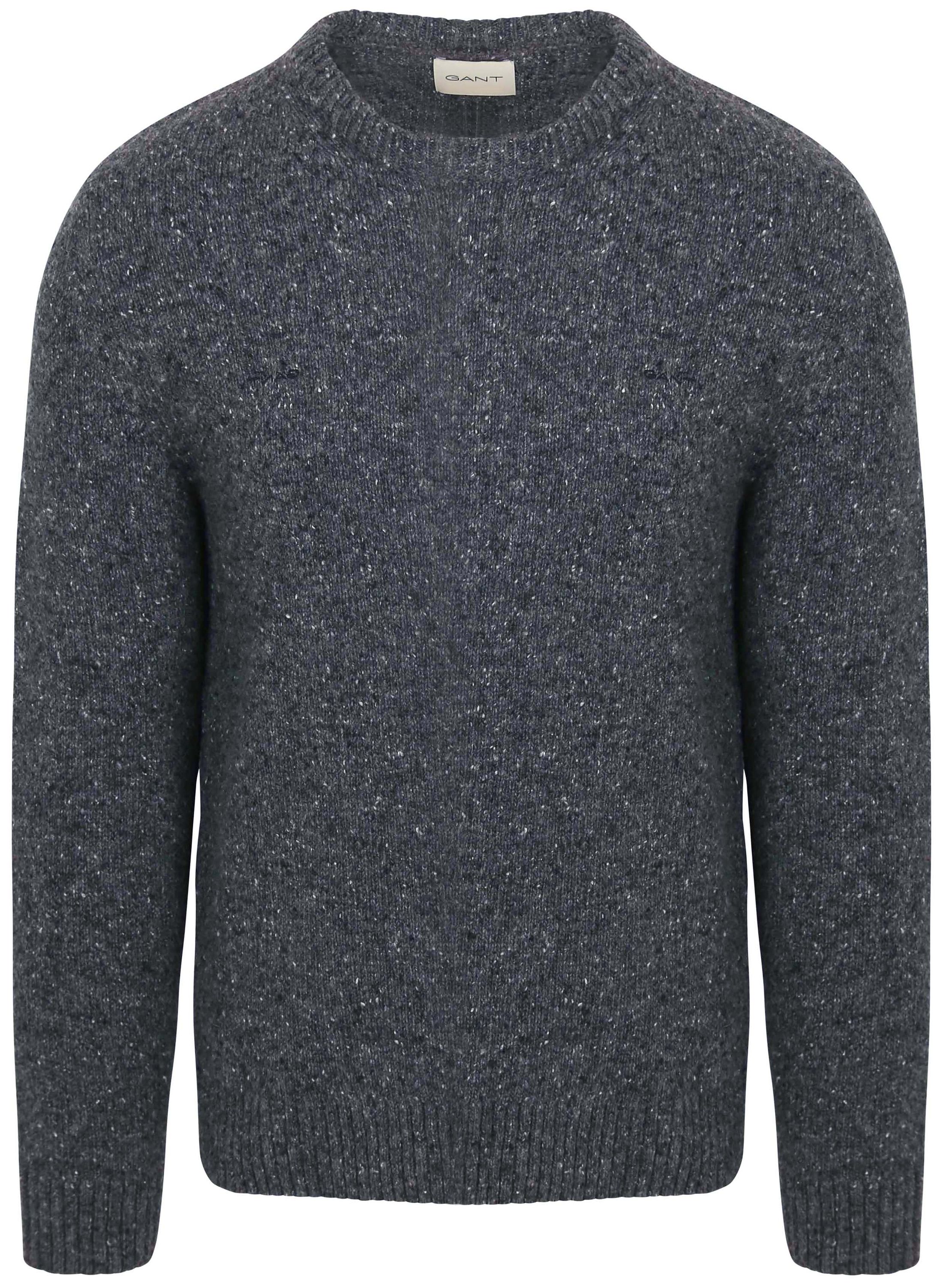 Gant Pullover i ullblandning, Antracit 8040230-90