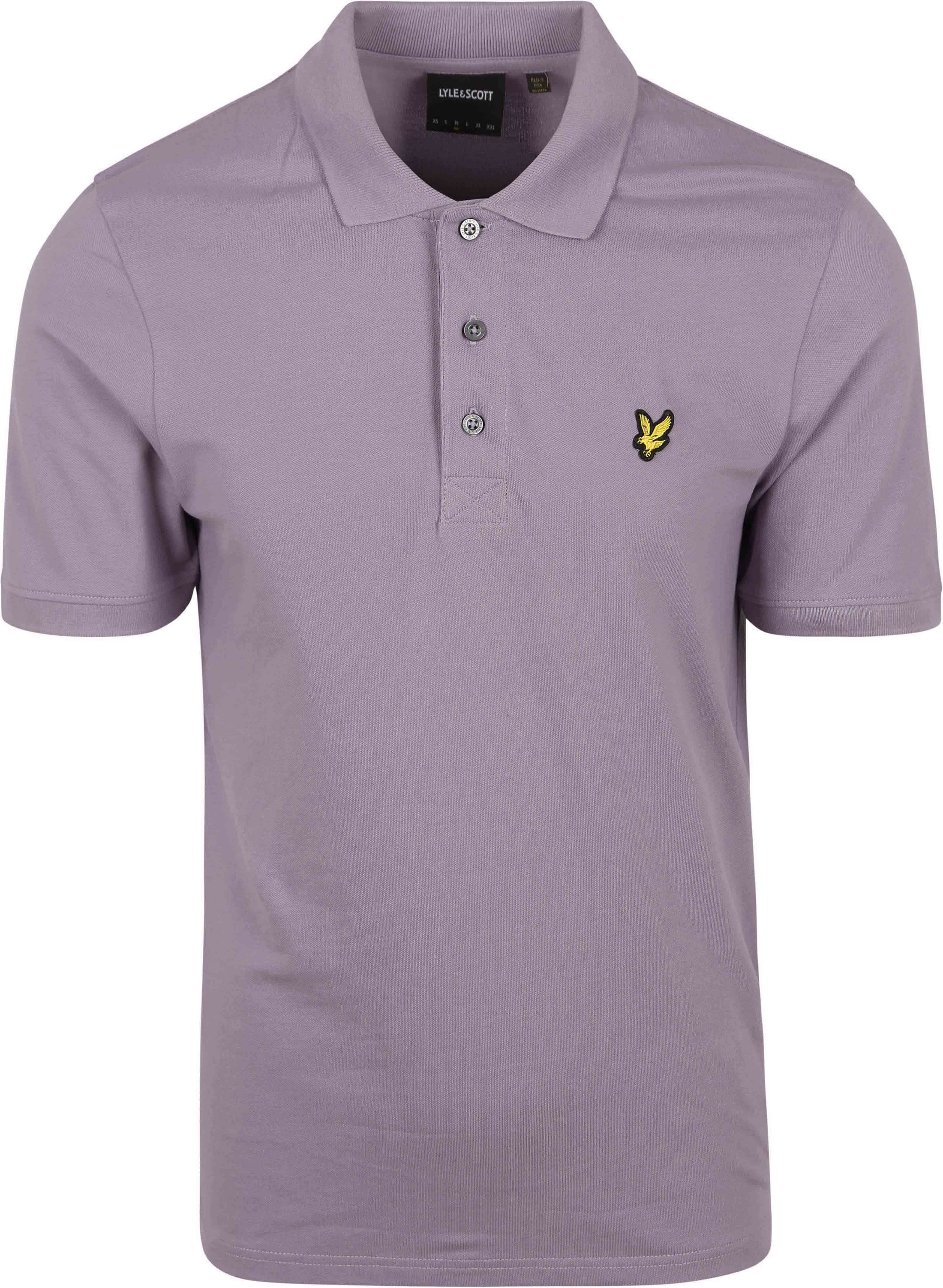 Lyle and Scott Polo Shirt Dusk Purple SP400VOG-X600 order online | Suitable