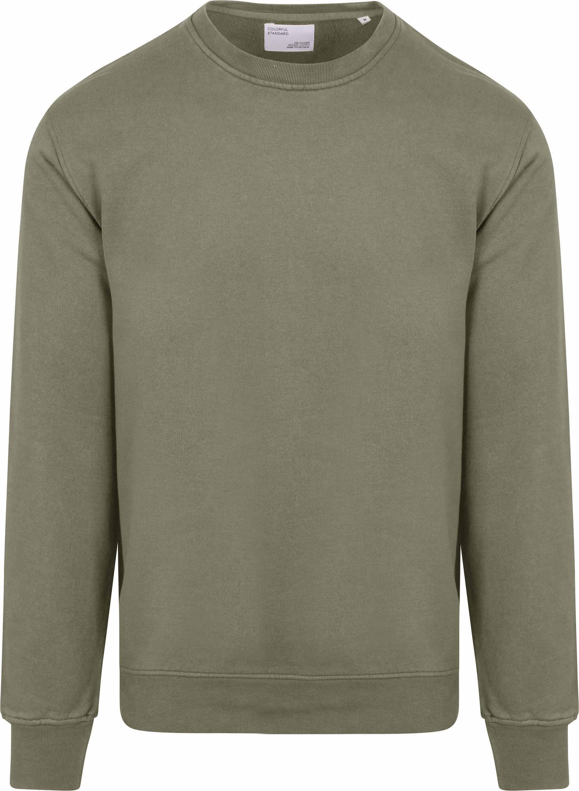 Colorful Standard Sweater Økologisk Oliven CS1005 Dusty Olive