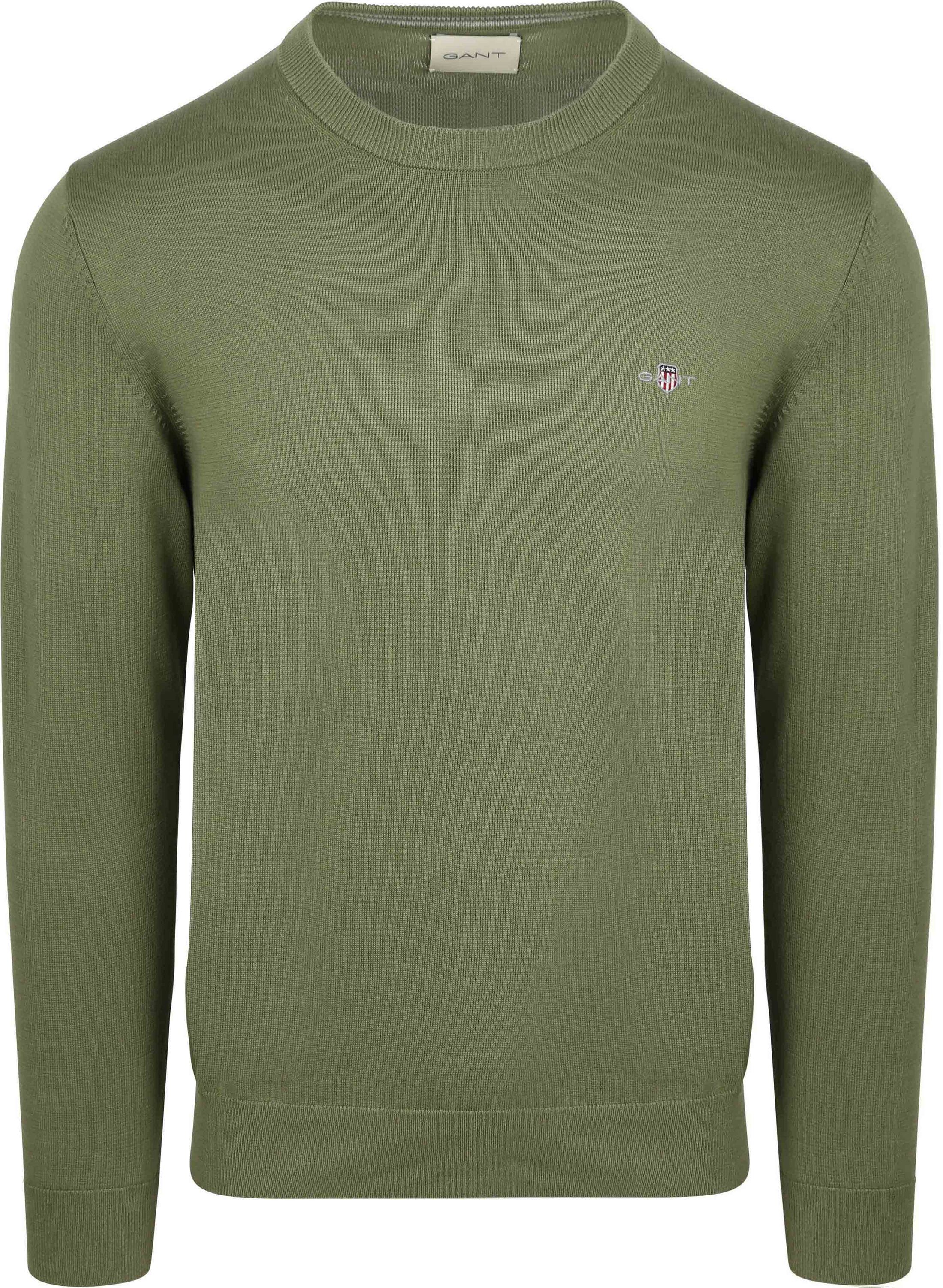 GANT Sweter Zielony 8030561-379 