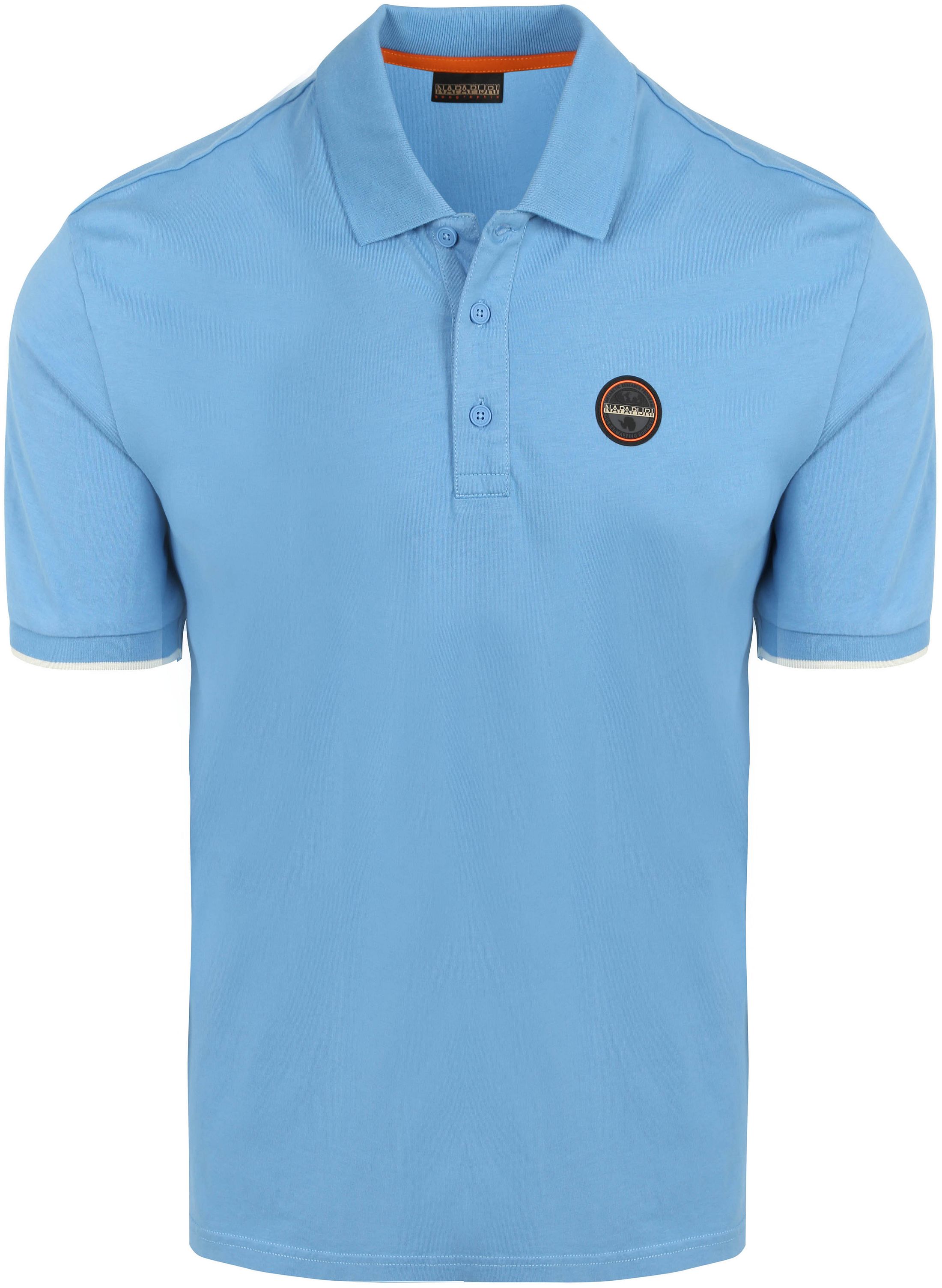 Napapijri E-Badge Polo Mid Blauw kopen | Suitable