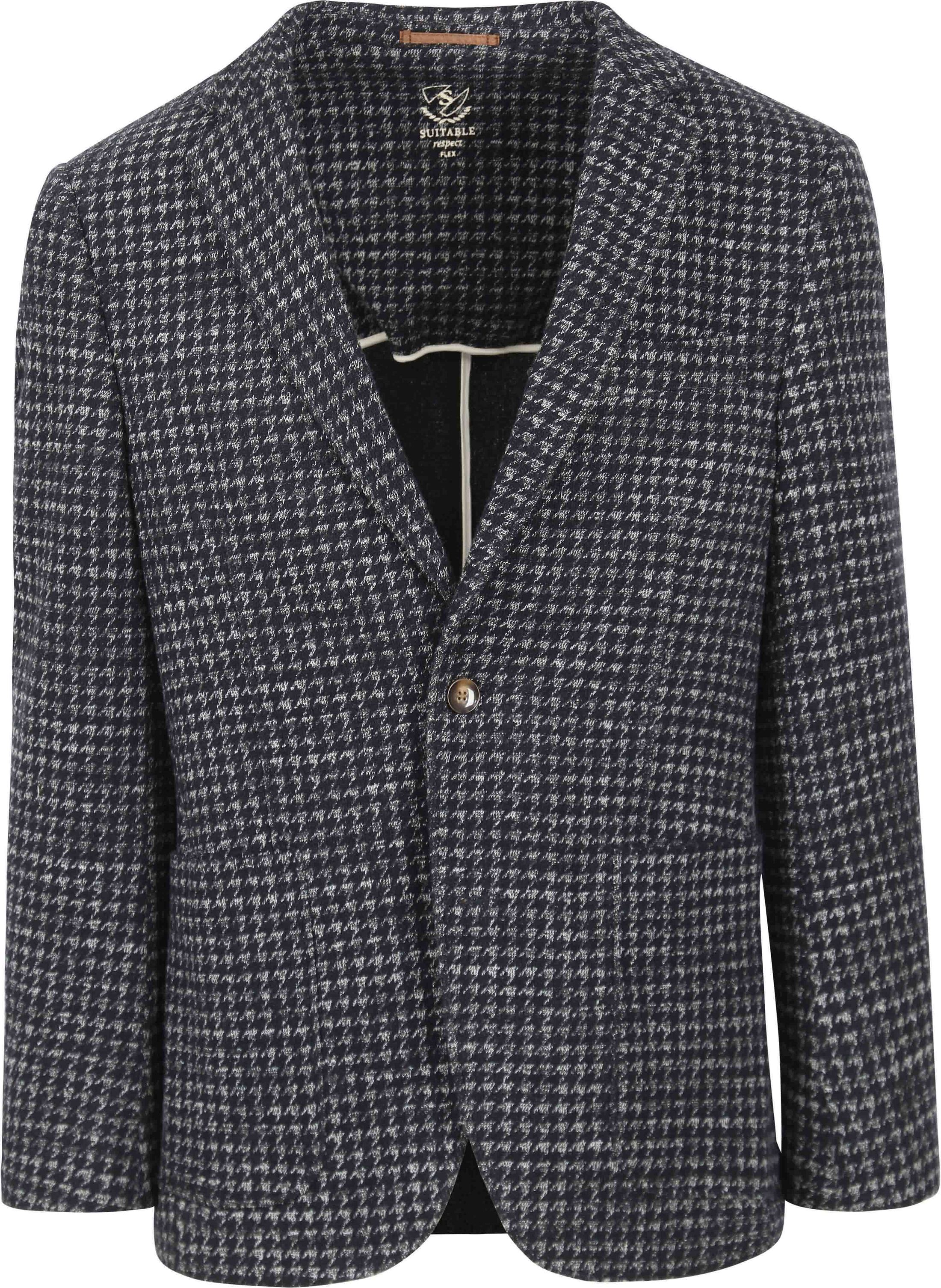 Suitable Respekt Kavaj Jersey PDP Flex Mörkblå SPE213038FA63ST-290