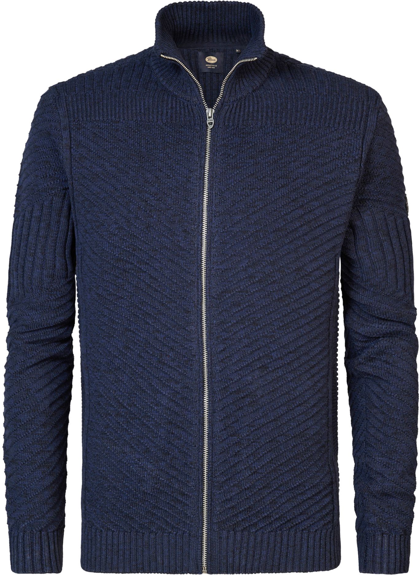 Petrol Cardigan Blu M-3040-KWC295-5120 