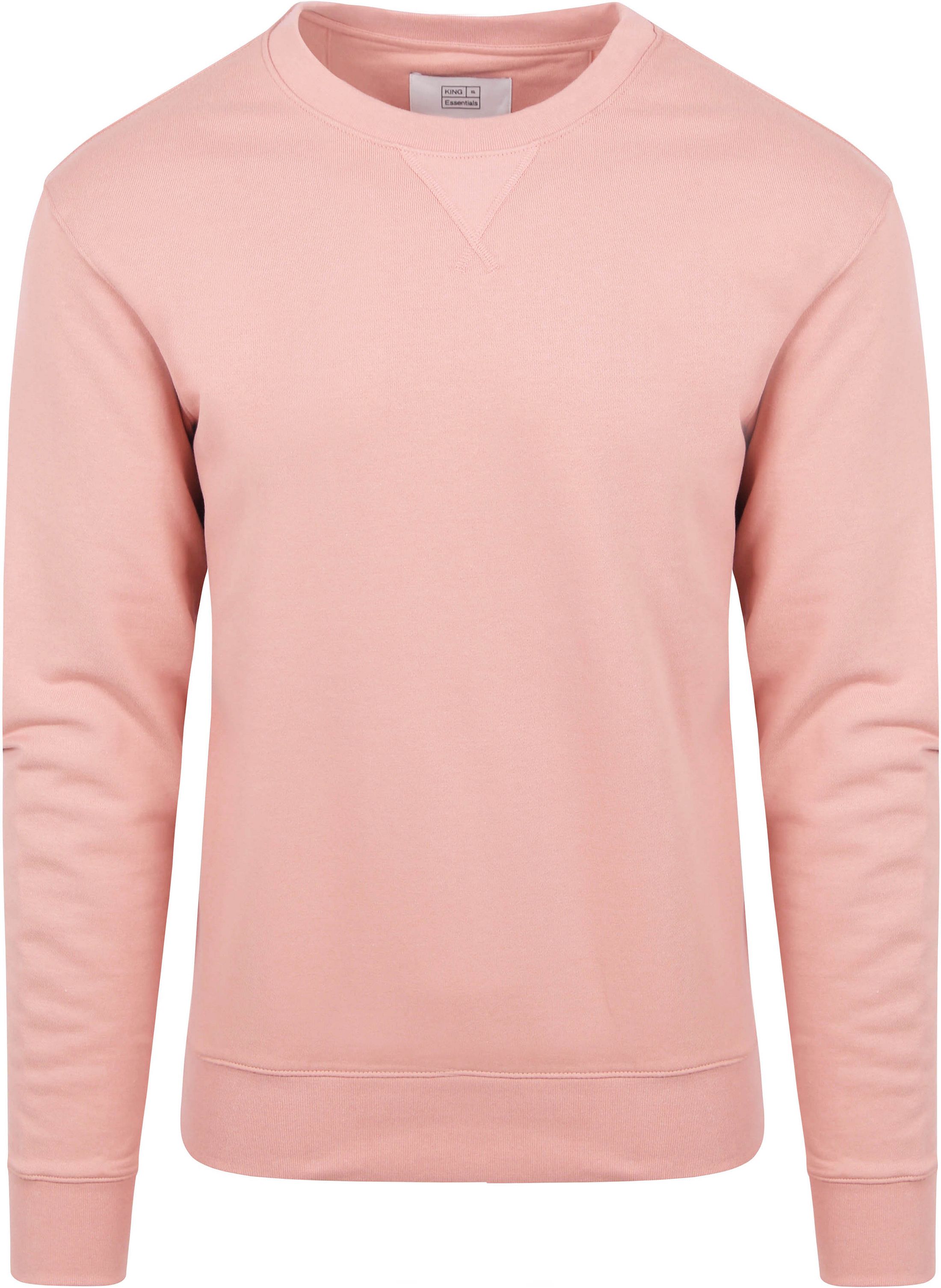 KING Essentials Sweter Różowy KM111070001-P010T 