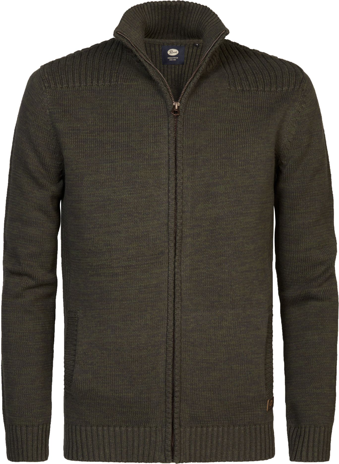 Petrol Strickjacke Elim Dunkelgrün M-3040-KWC216-6088 kaufen | Suitable