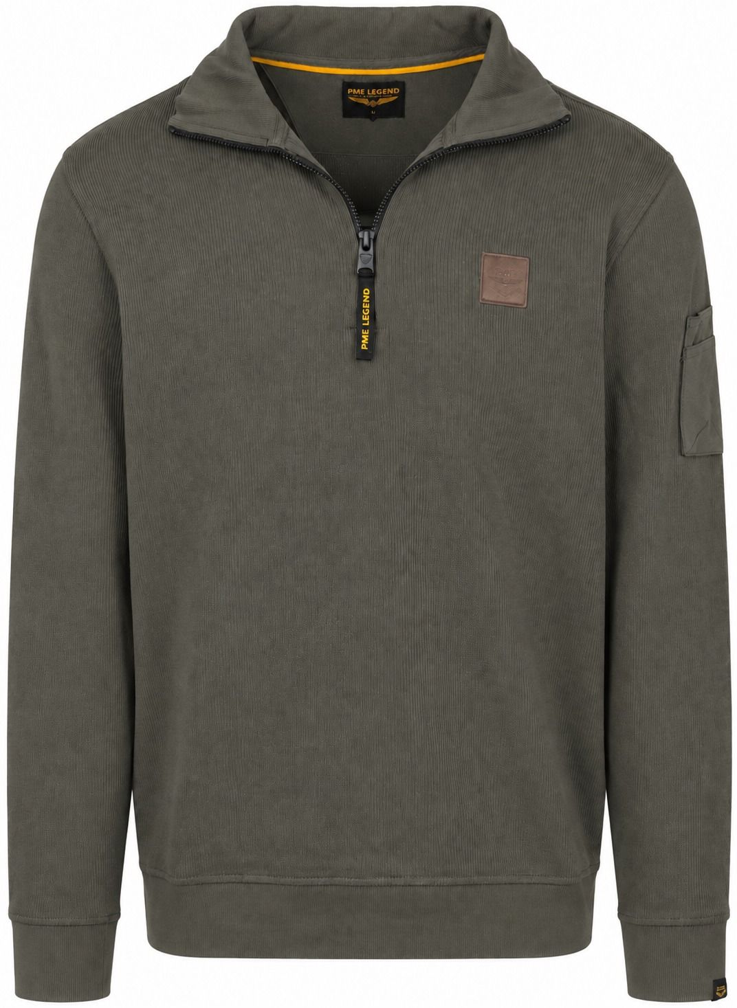 PME Legend Maglione half-zip Maglione Olive PSW2609457-8039