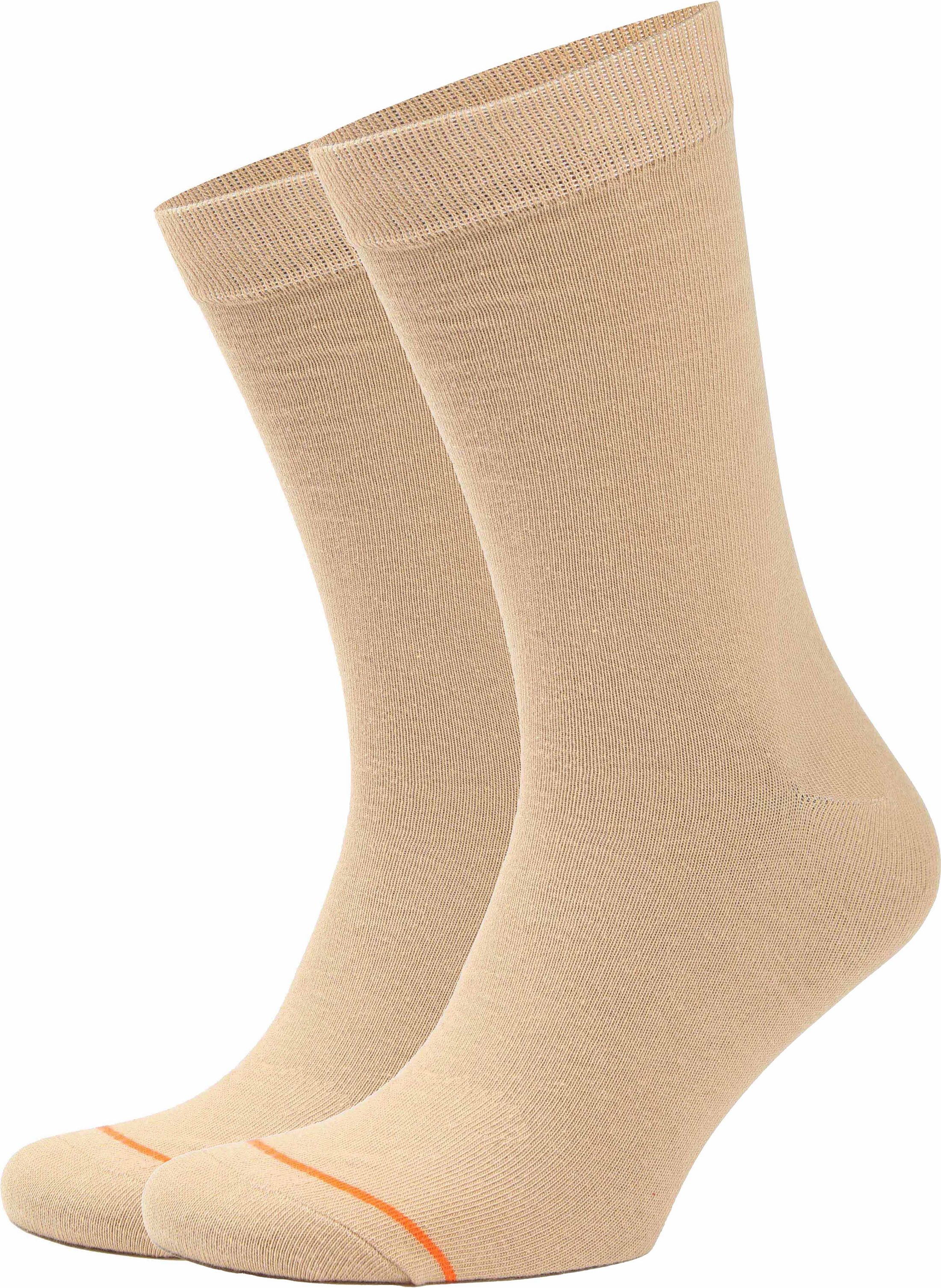 Suitable Chaussettes Organiques Beige 2 pack SCK-24 SA commander en ligne | Suitable