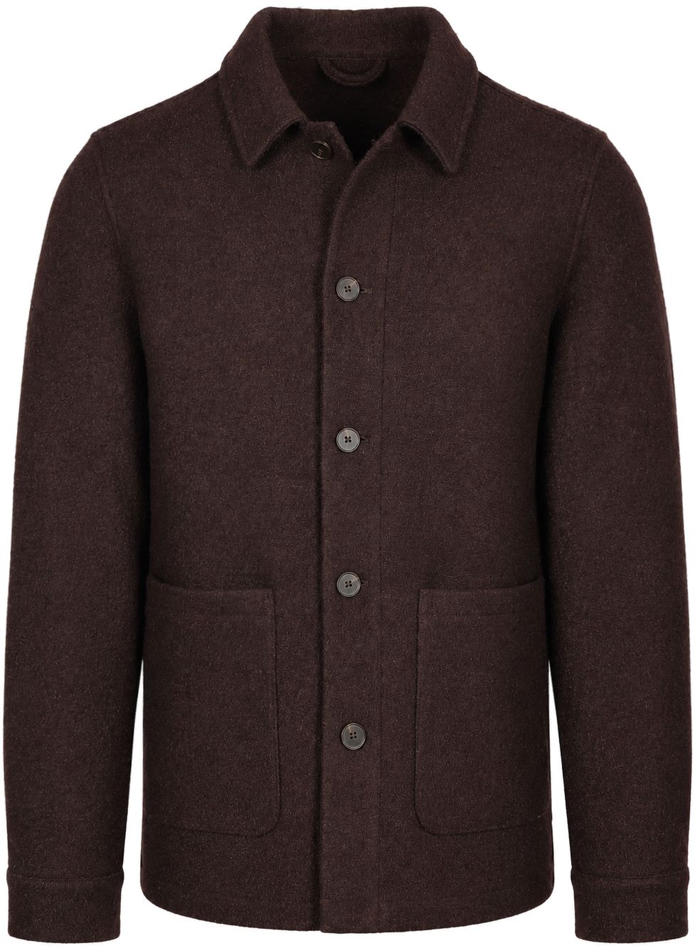 Suitable Overshirt Wool Bouclé Brown order online | OVSH-STBL-BOU-26.01 BROWN | Suitable Liechtenstein
