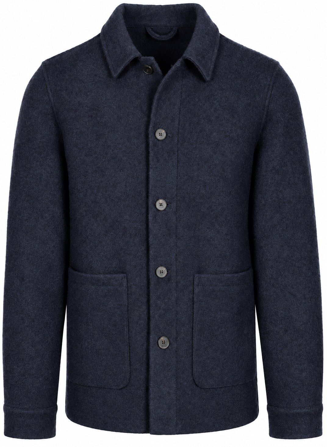 Suitable Overshirt Wool Bouclé Navy order online | OVSH-STBL-BOU-26.02 NAVY | Suitable Liechtenstein