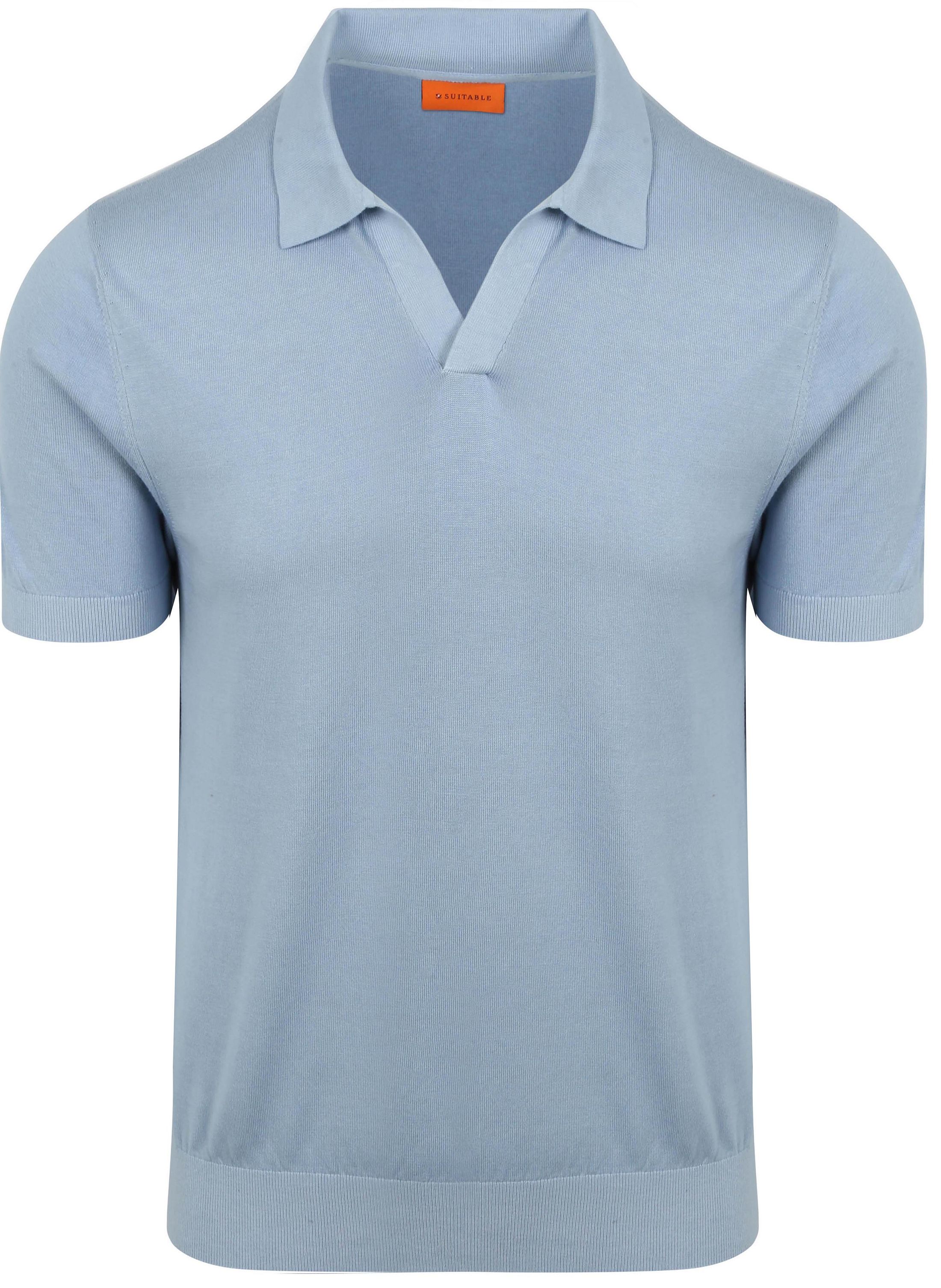 Suitable Polo Niebieski PO-RI-CO-26-02 16-4023 steel blue FCD 41132 